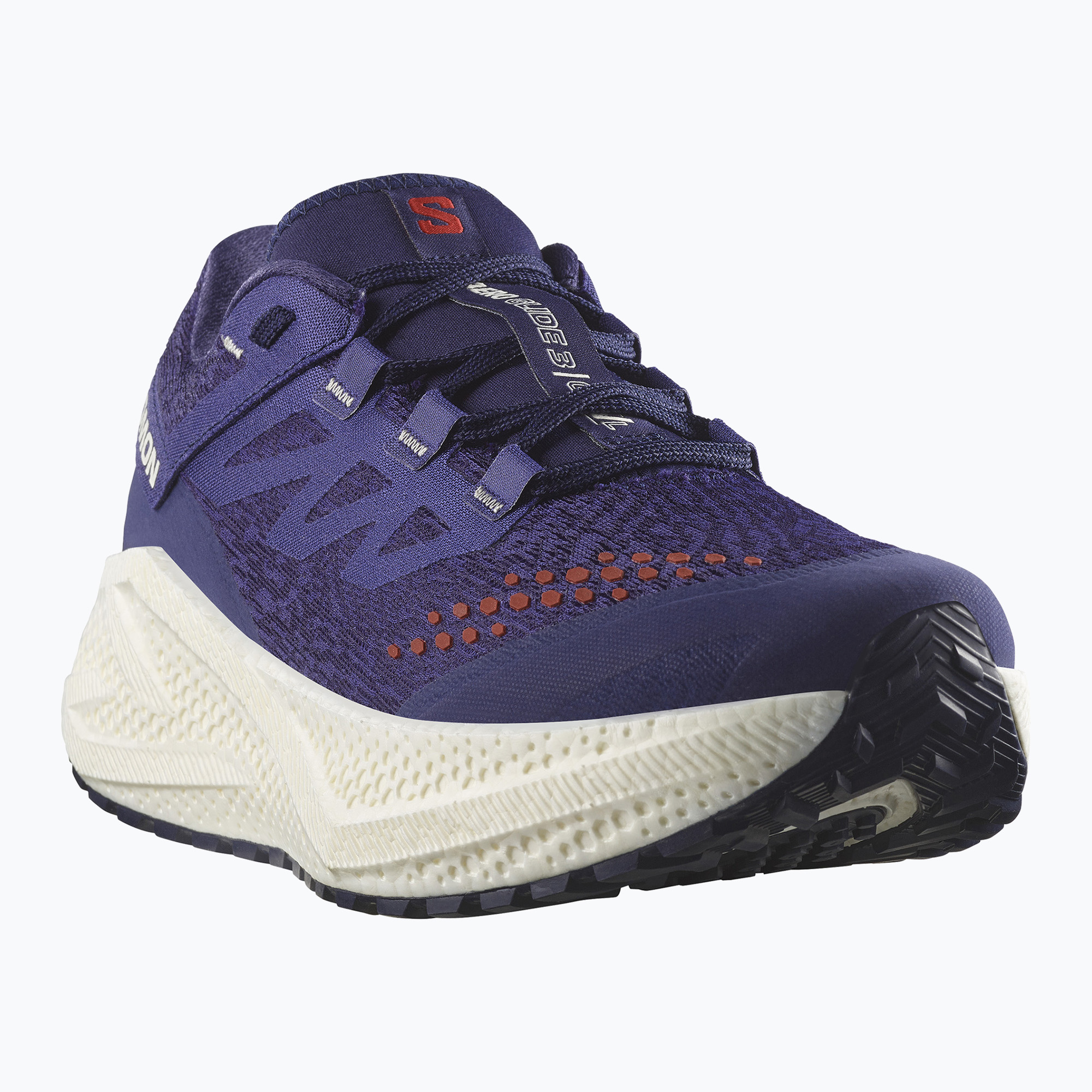 Buty do biegania męskie Salomon Aero Glide 3 Gravel astral aura/vanilla ice/haute red 