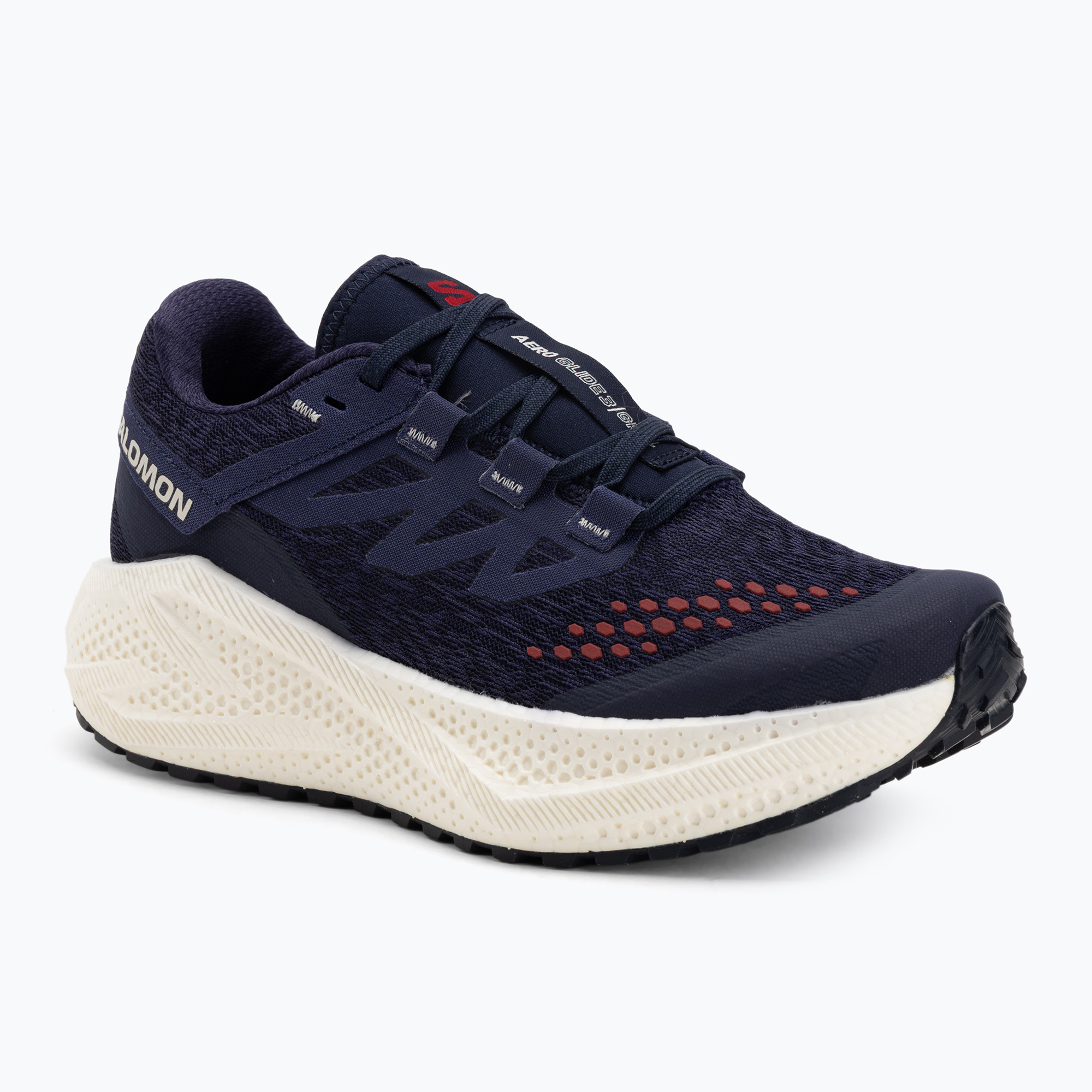 Buty do biegania damskie Salomon Aero Glide 3 Gravel astral aura/vanilla ice/haute red 