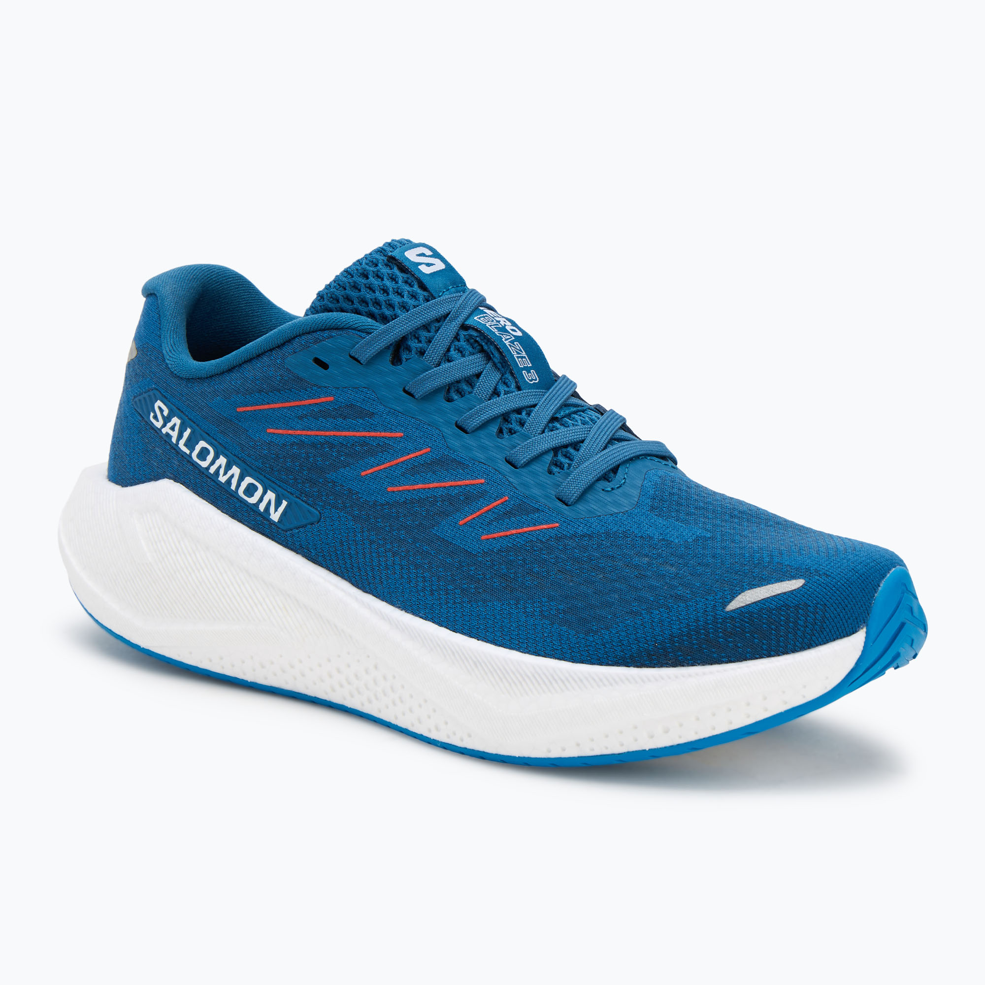Buty do biegania męskie Salomon Aero Blaze 3 dark blue/cherry tomato 
