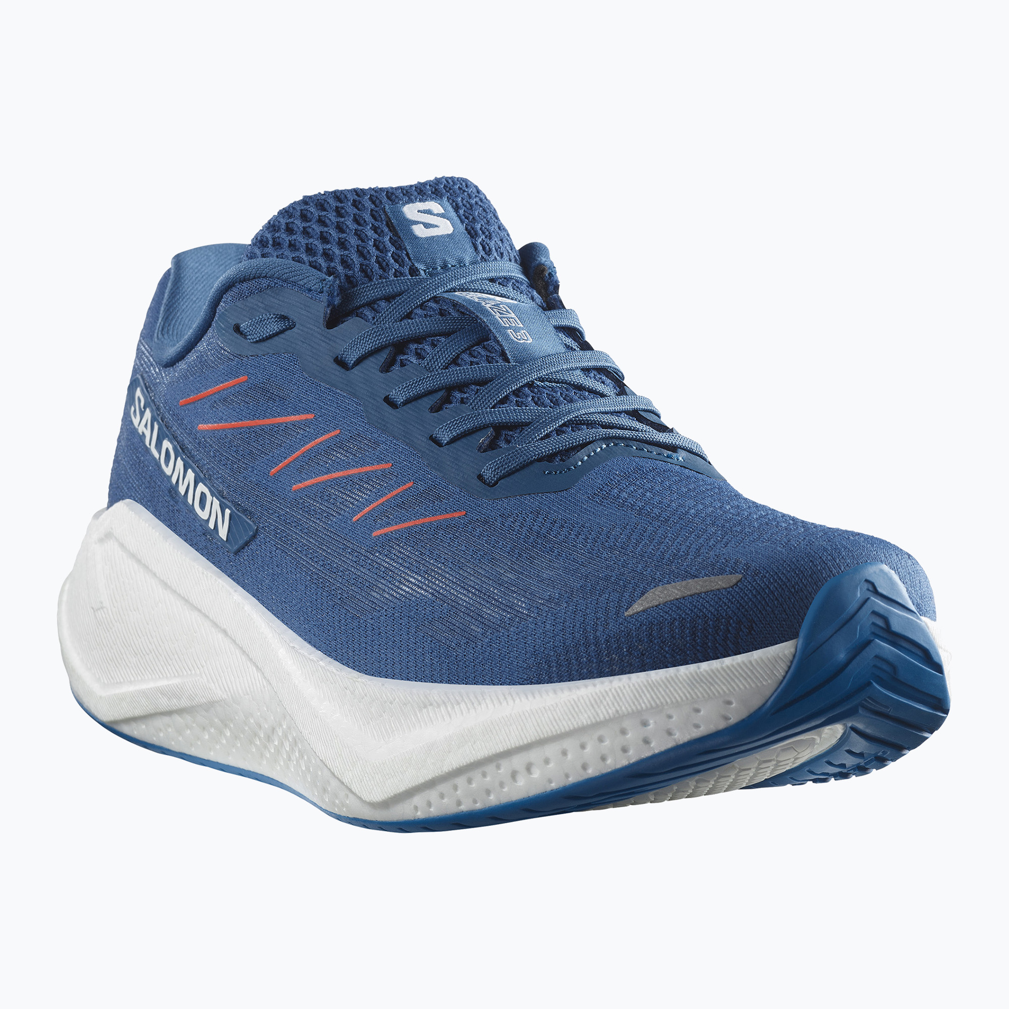 Buty do biegania męskie Salomon Aero Blaze 3 dark blue/cherry tomato 