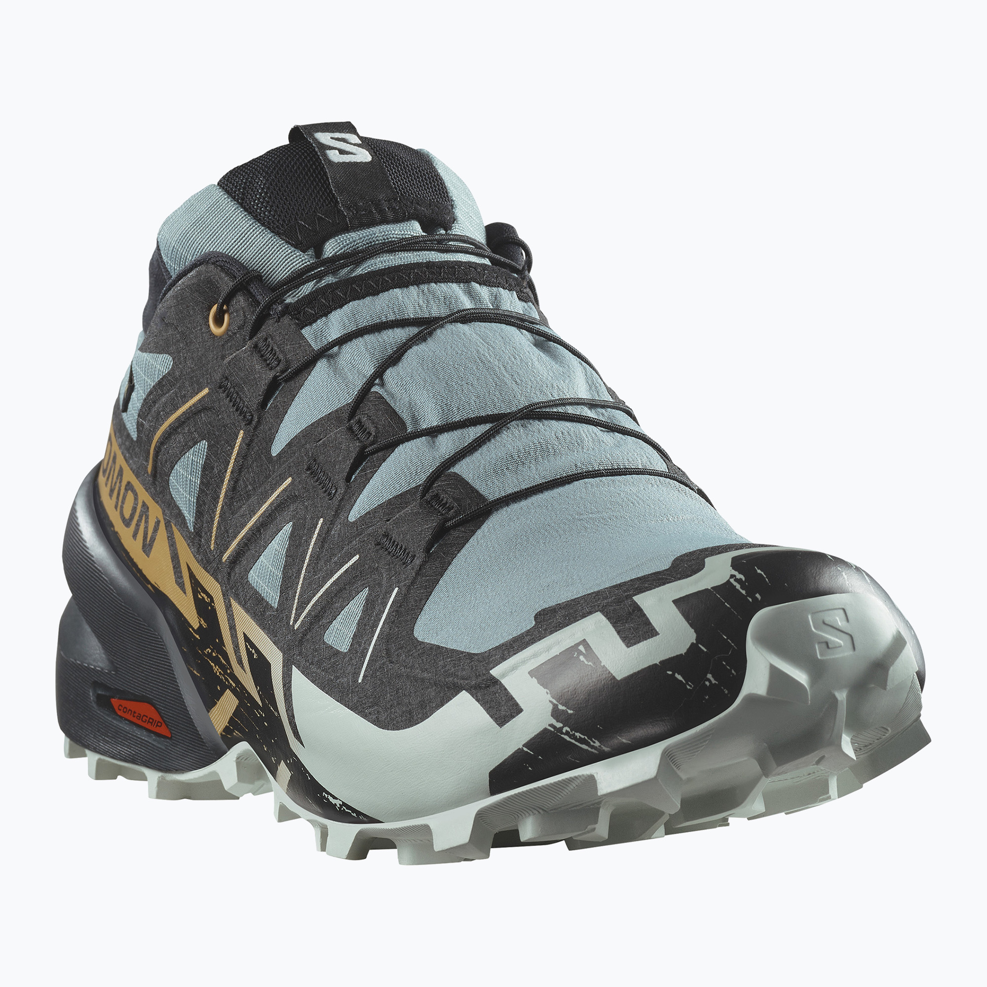 Buty do biegania męskie Salomon Speedcross 6 GTX trooper/black/wood thrush 