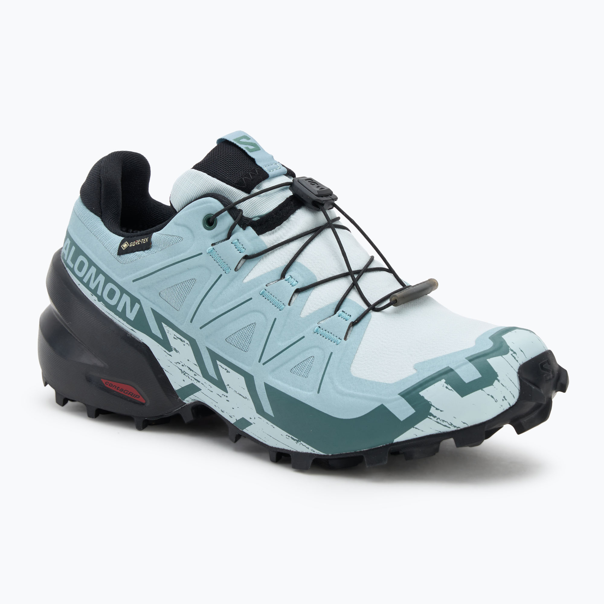 Buty do biegania damskie Salomon Speedcross 6 GTX ballad blue/black/tourmaline 