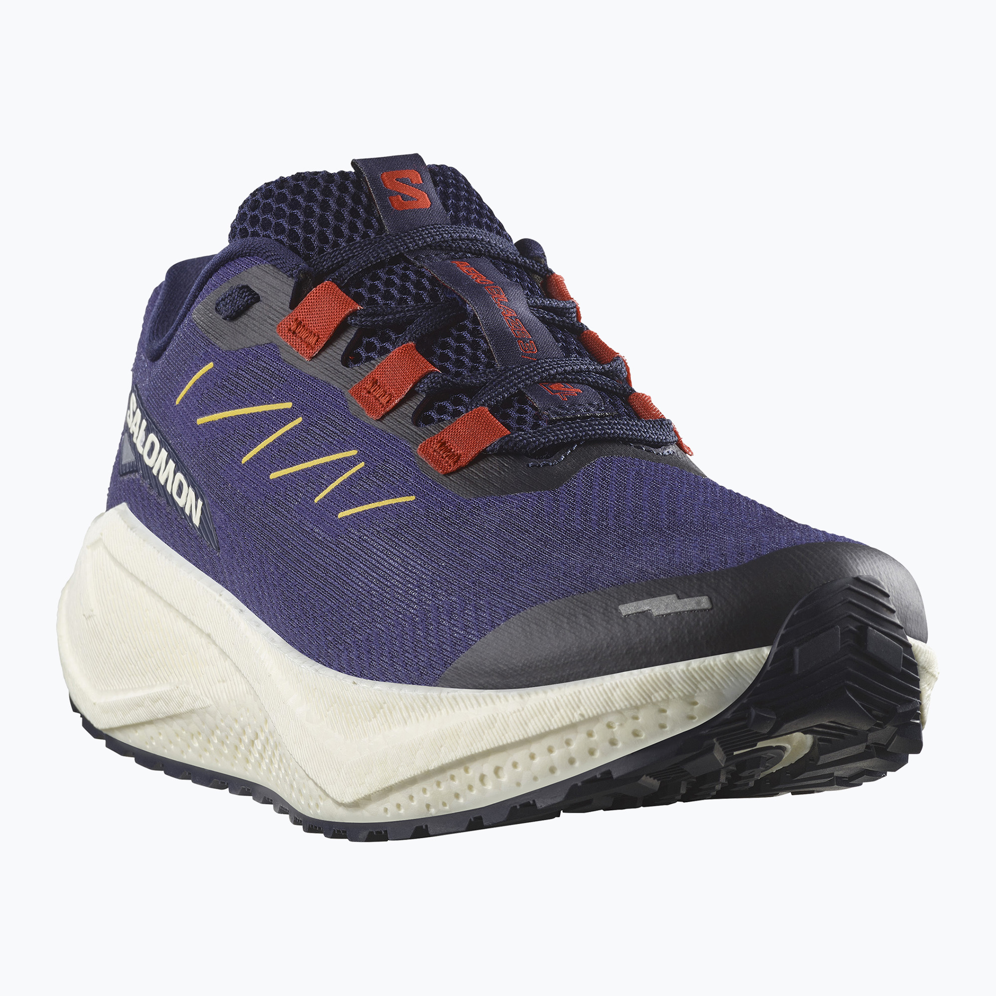 Buty do biegania męskie Salomon Aero Blaze 3 GRVL astral aura/maritime blue/haute red 