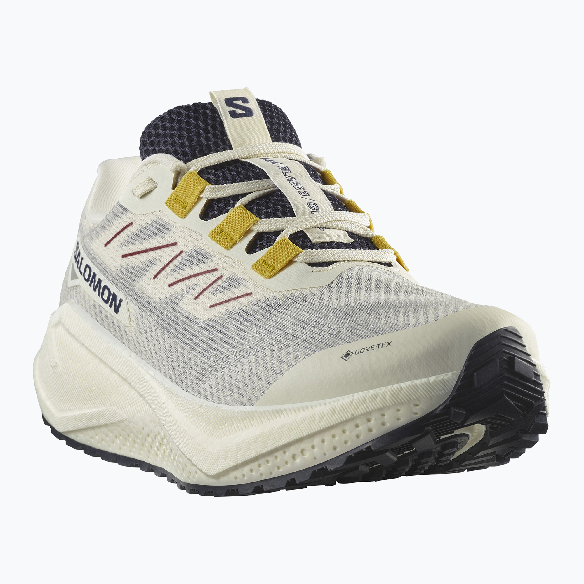Buty do biegania męskie Salomon Aero Blaze 3 Gravel GTX vanilla ice/astral aura/lemon 
