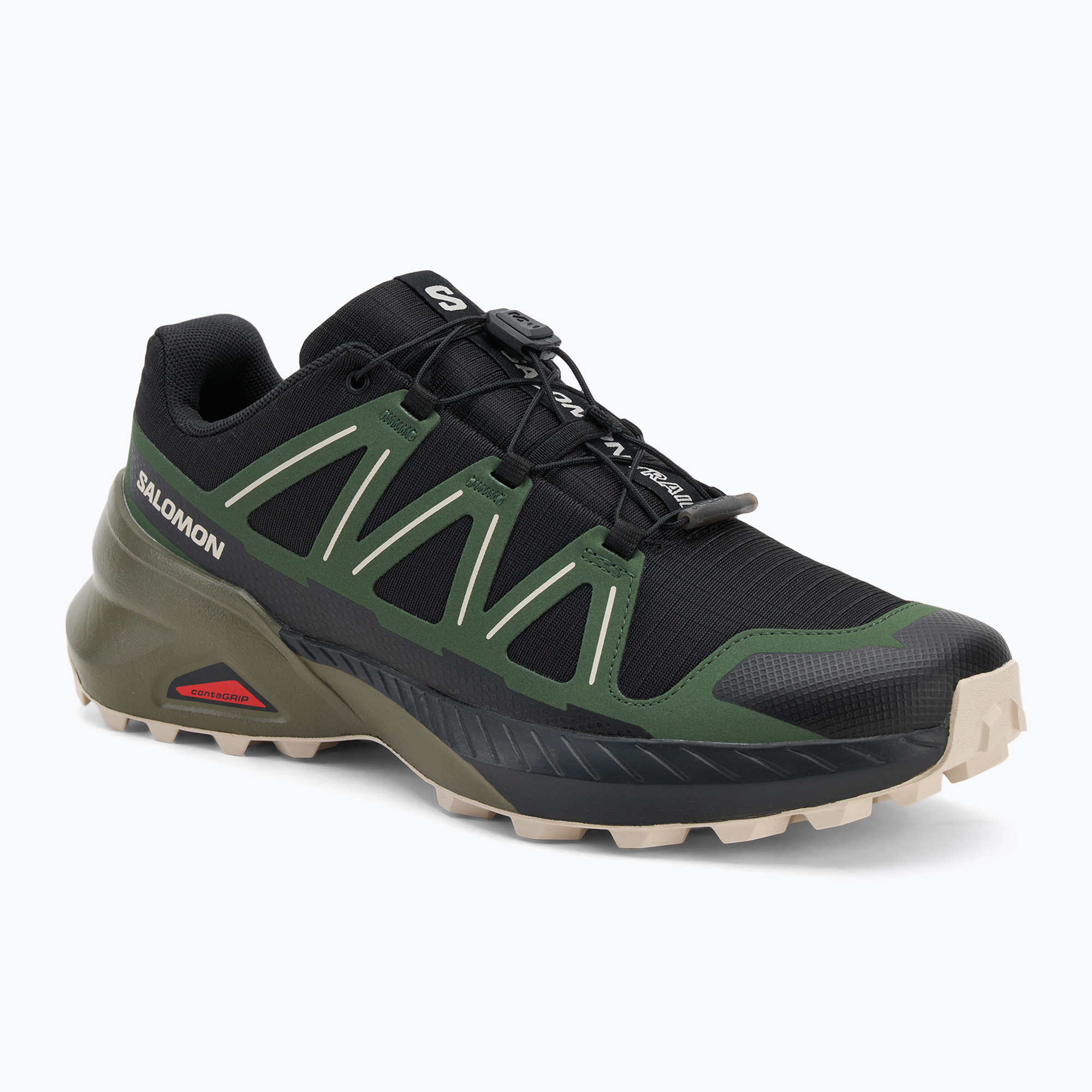Buty do biegania męskie Salomon Speedcross Peak black/black forest/rainy day 