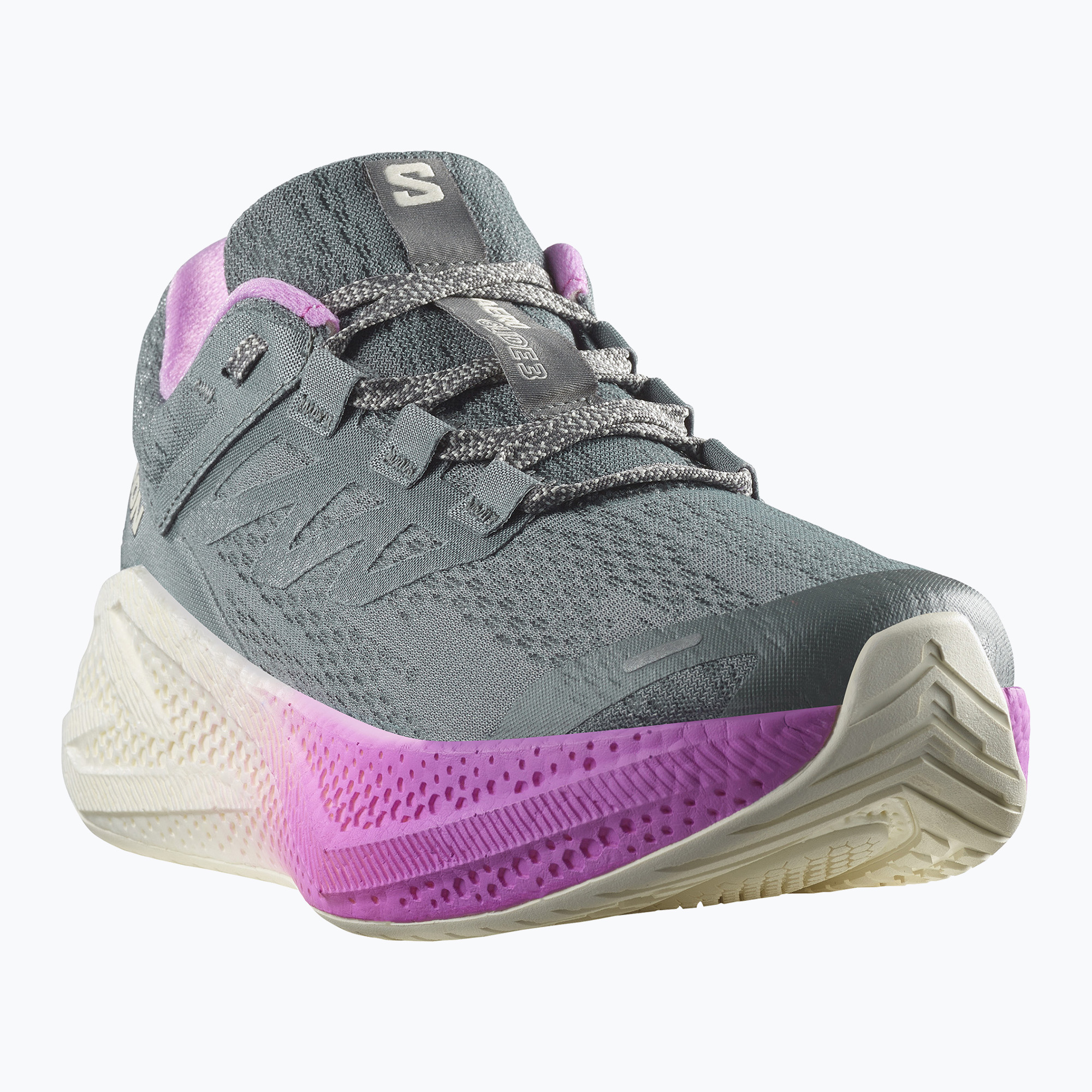 Buty do biegania damskie Salomon Aero Blaze 3 sedona sage/vanilla ice/cyclamen 