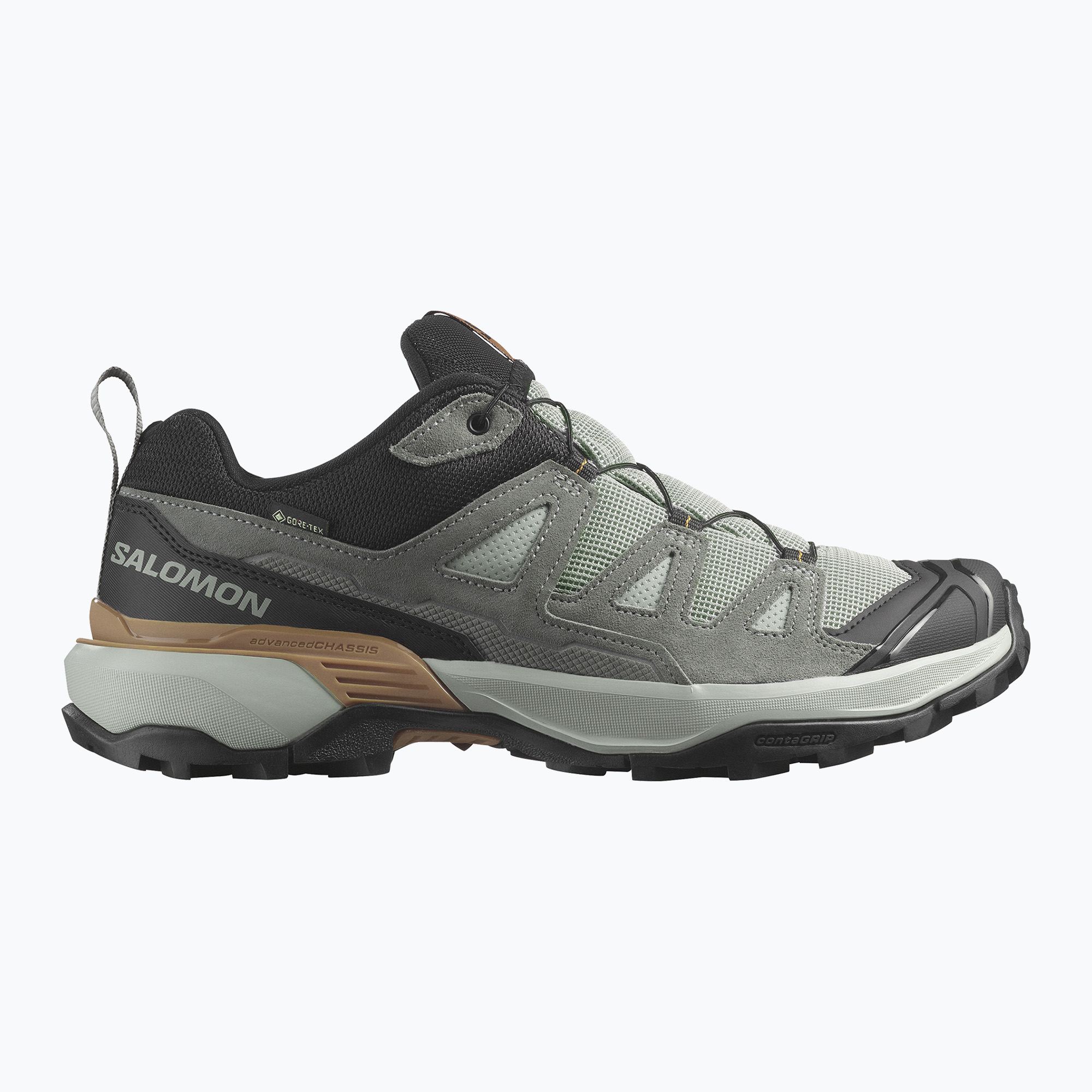 Buty trekkingowe męskie Salomon X Ultra 360 Leather GTX wrought iron/sedona sage/sierra 