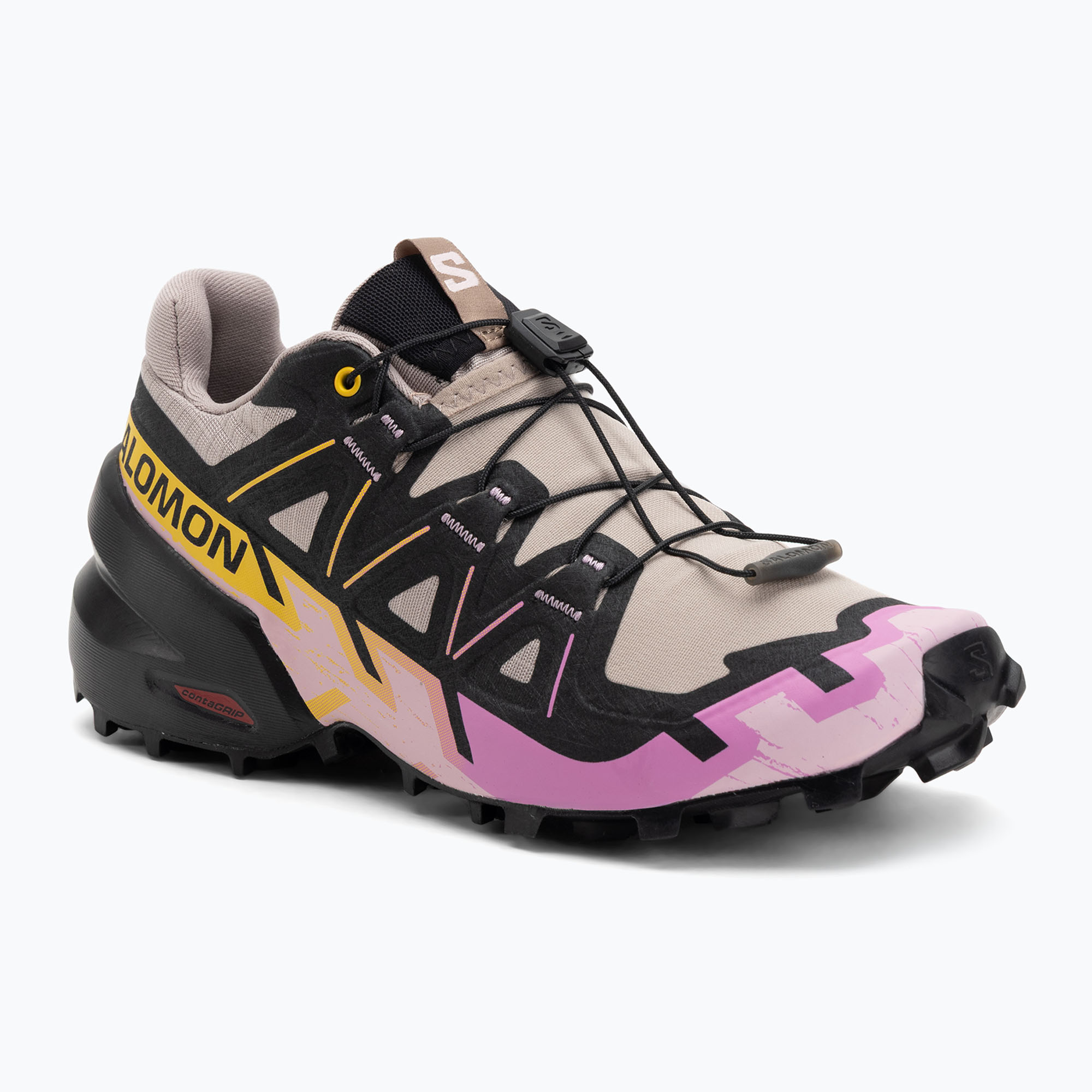 Buty do biegania damskie Salomon Speedcross 6 etherea/black/cyclamen 