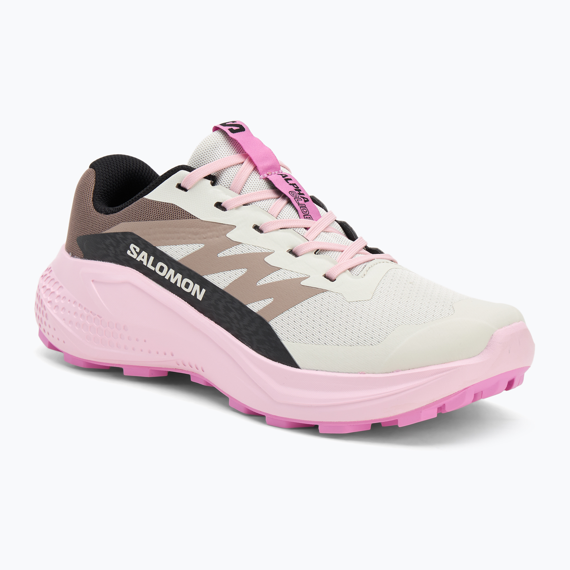 Buty do biegania damskie Salomon Alphaglade vanilla ice/fairy tale/cyclamen 