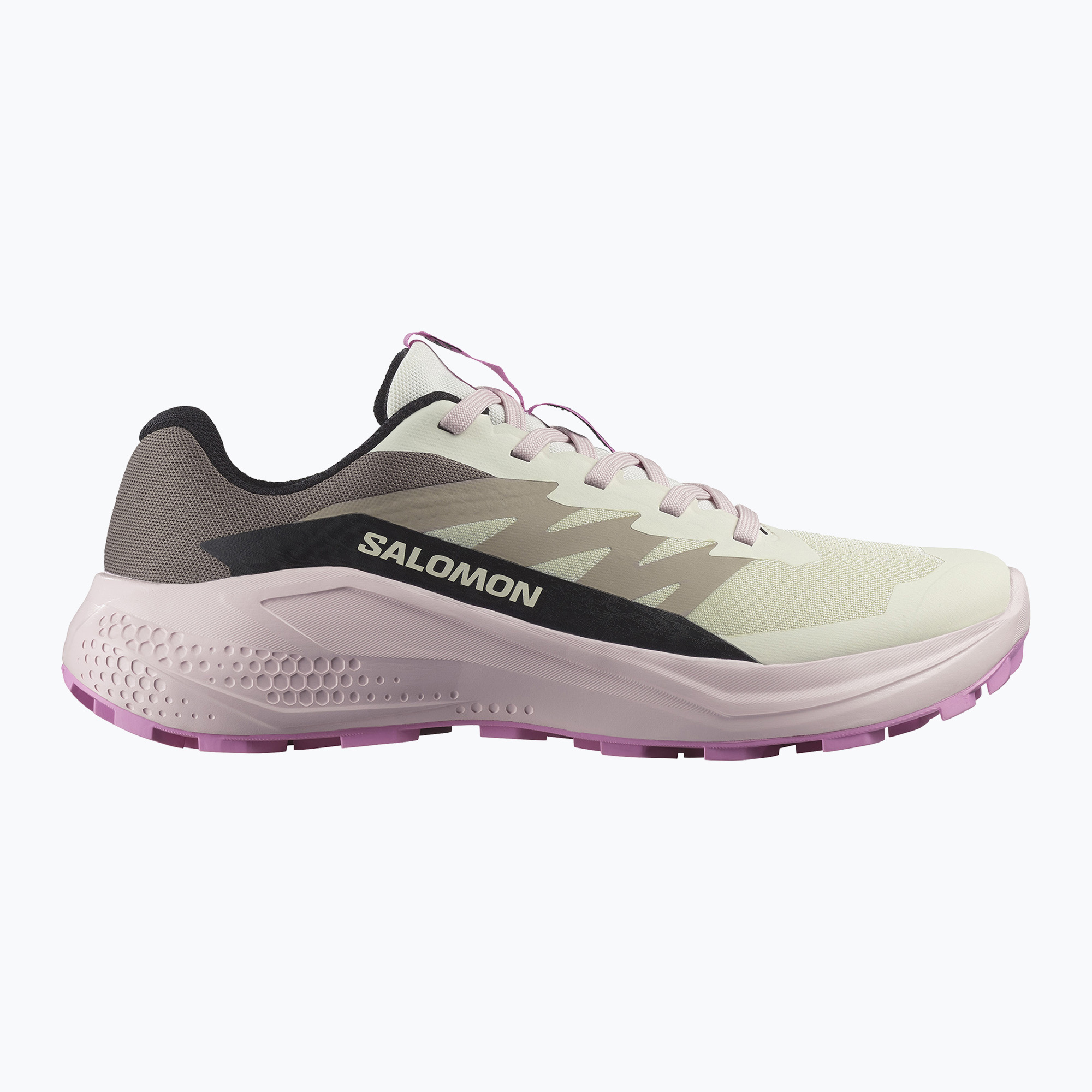 Buty do biegania damskie Salomon Alphaglade vanilla ice/fairy tale/cyclamen 