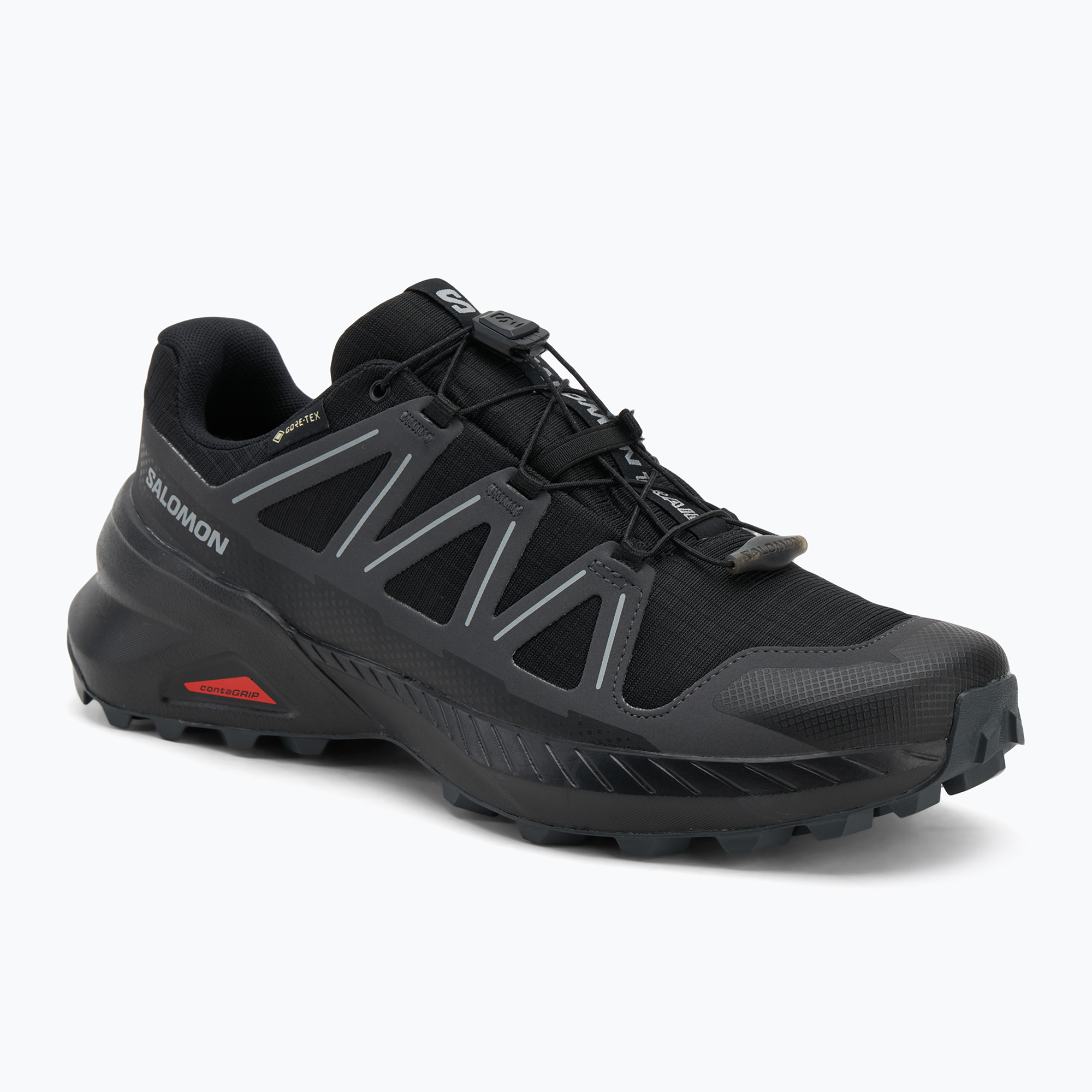 Buty do biegania męskie Salomon Speedcross Peak GTX black/black/asphalt 