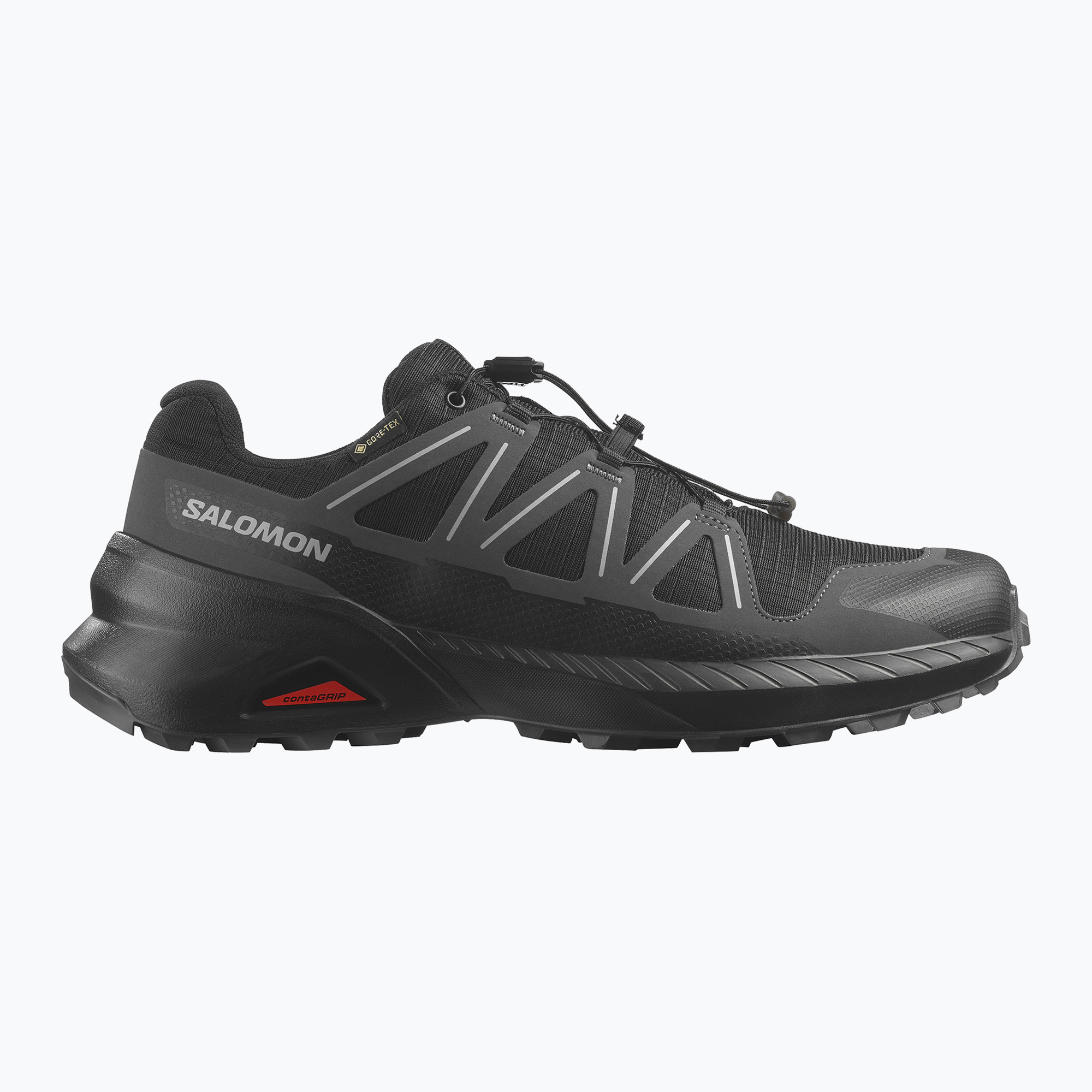 Buty do biegania męskie Salomon Speedcross Peak GTX black/black/asphalt 