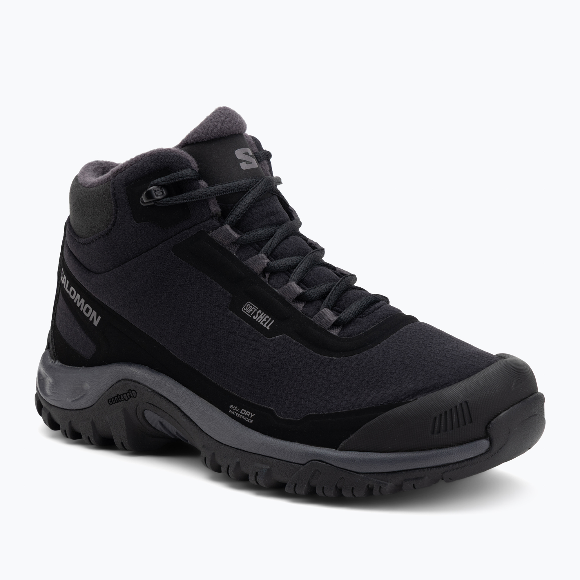 Buty trekkingowe damskie Salomon Shelter WP black/asphalt/castlerock 