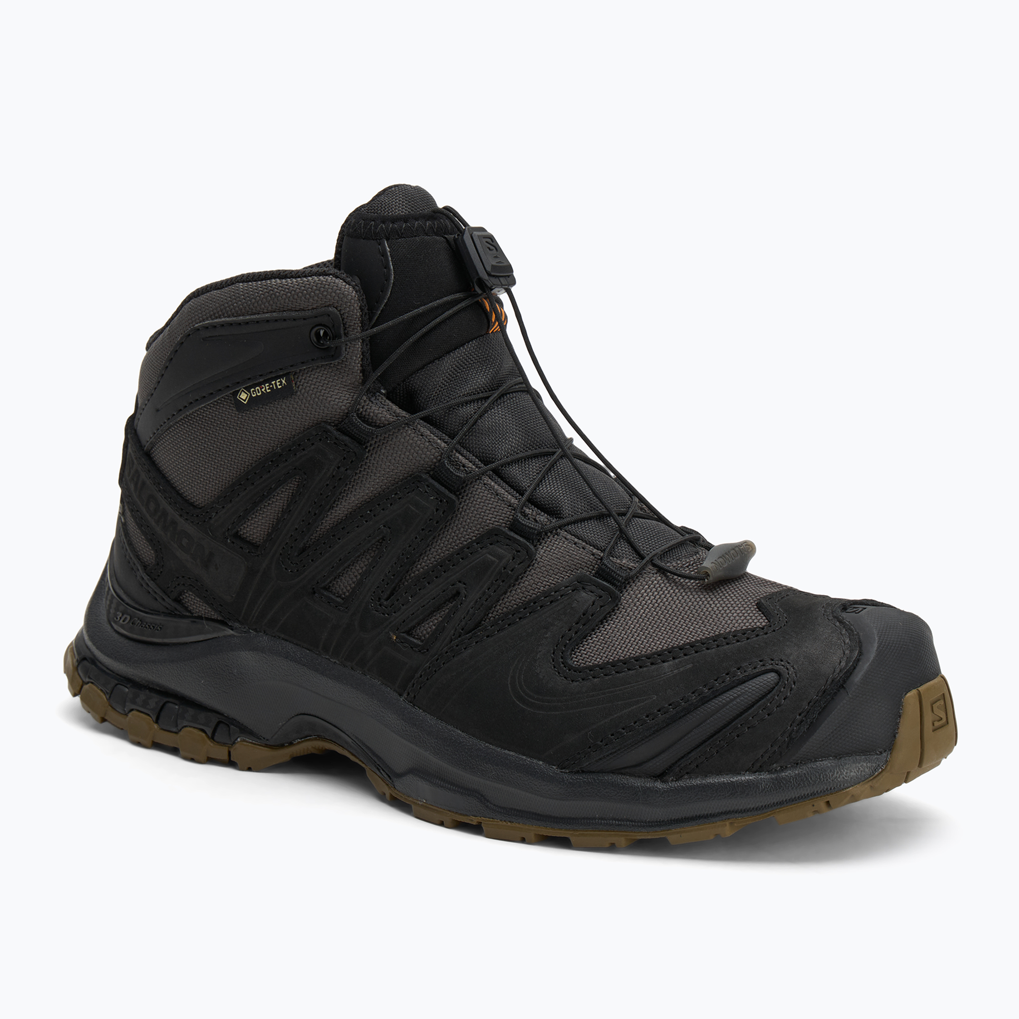 Buty trekkingowe męskie Salomon XA Tracker GTX black/asphalt/coyote brown 