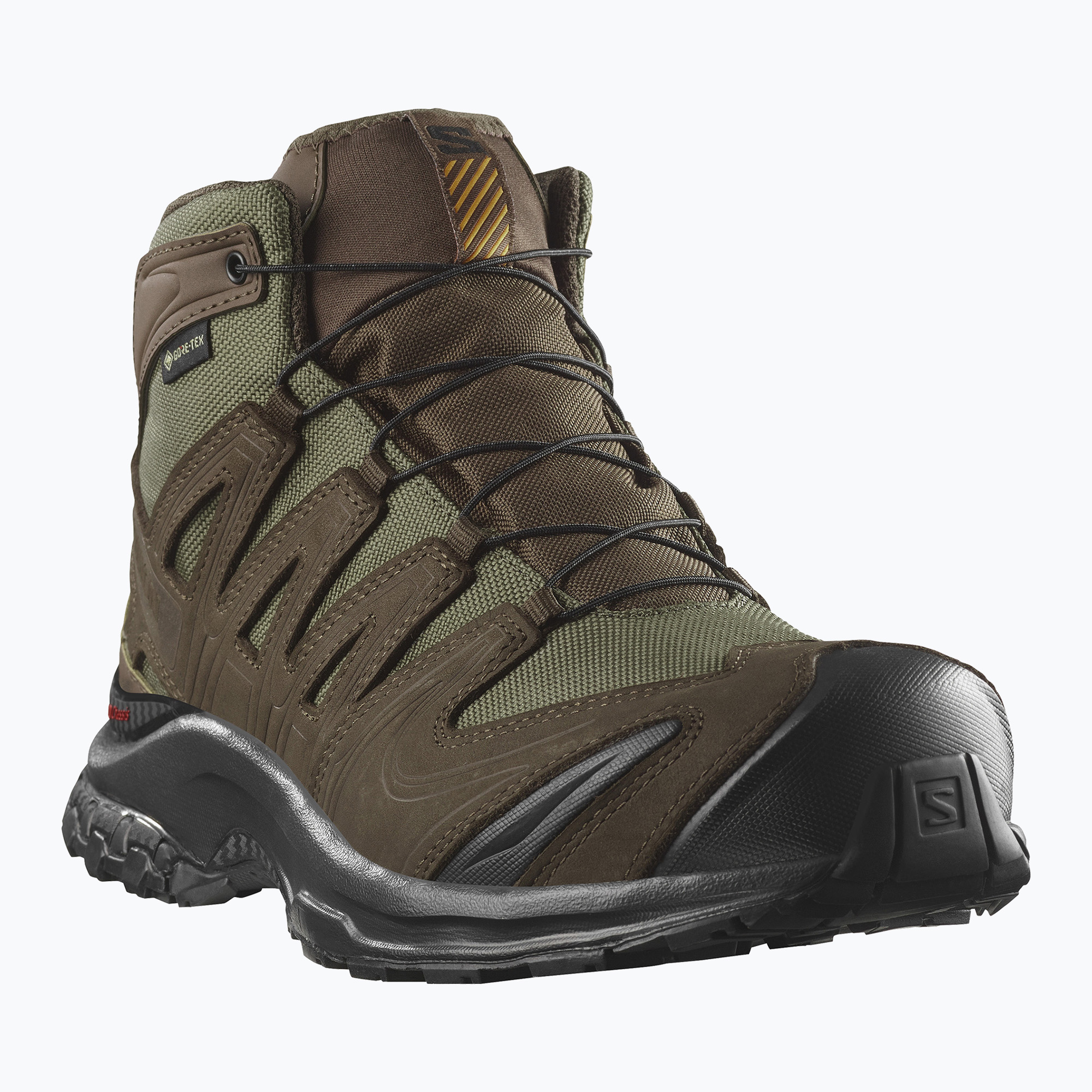 Pánske trekové topánky Salomon XA Tracker GTX earth brown/olive night/black