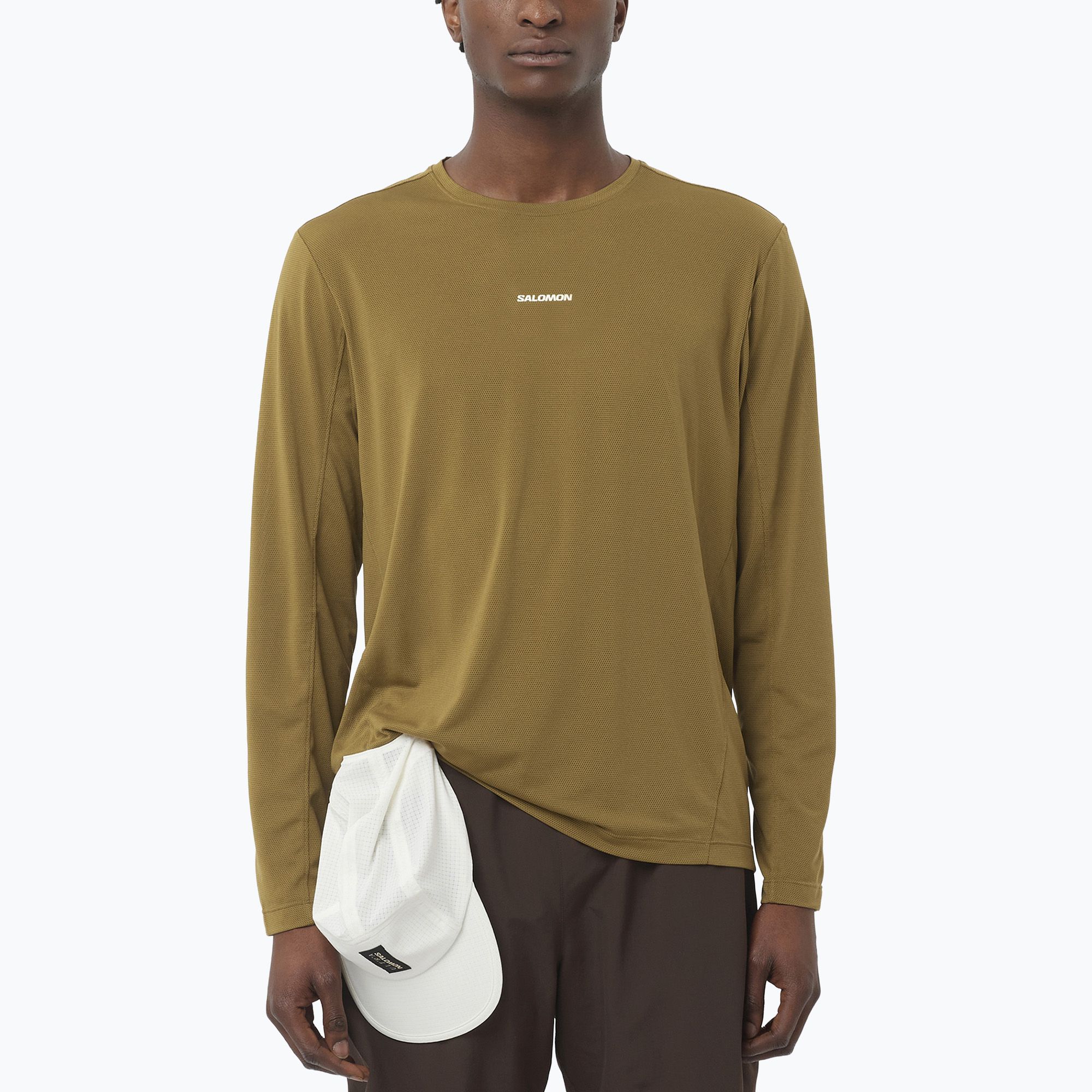 Longsleeve męski Salomon Shakeout Core brilliant 