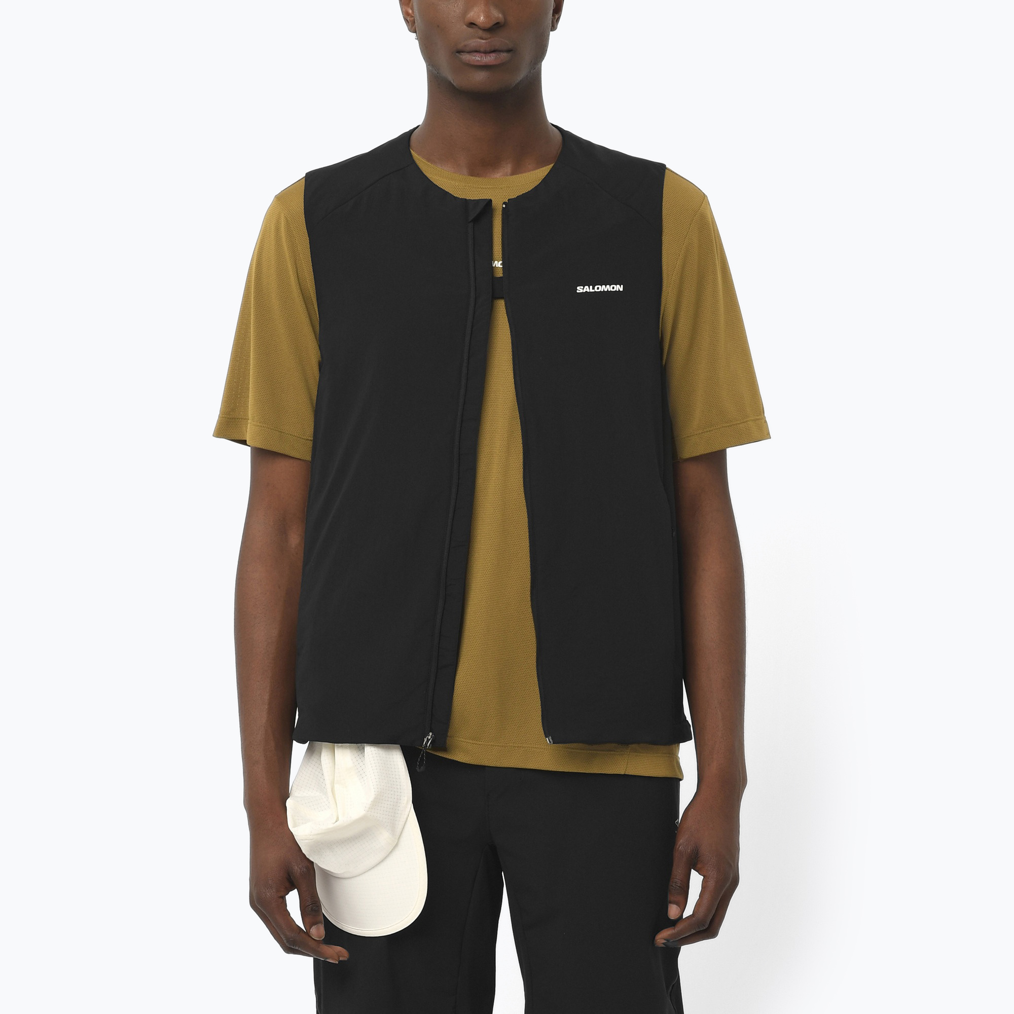 Kamizelka do biegania Salomon Mountain Flex Hybrid deep black 