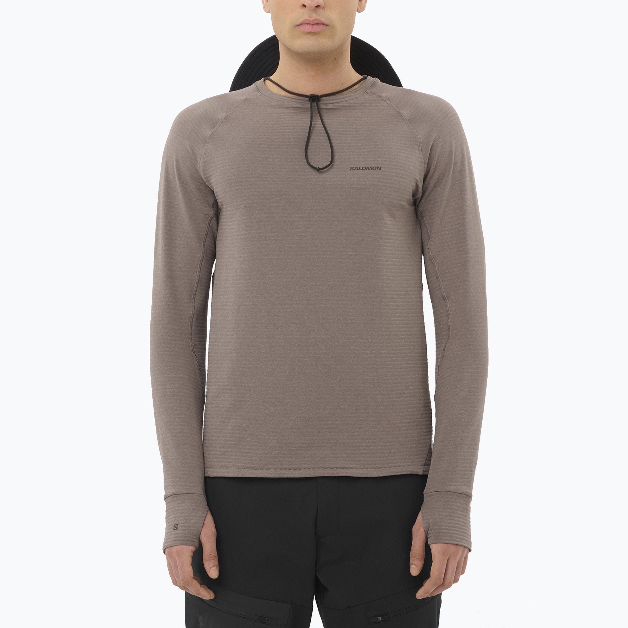Bluza męska Salomon Essential Lightwarm CN iron 