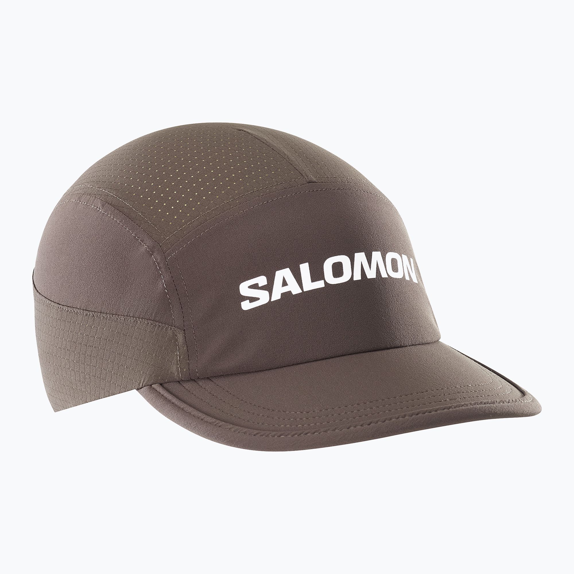 Czapka z daszkiem Salomon Sense Aero coffee bean 