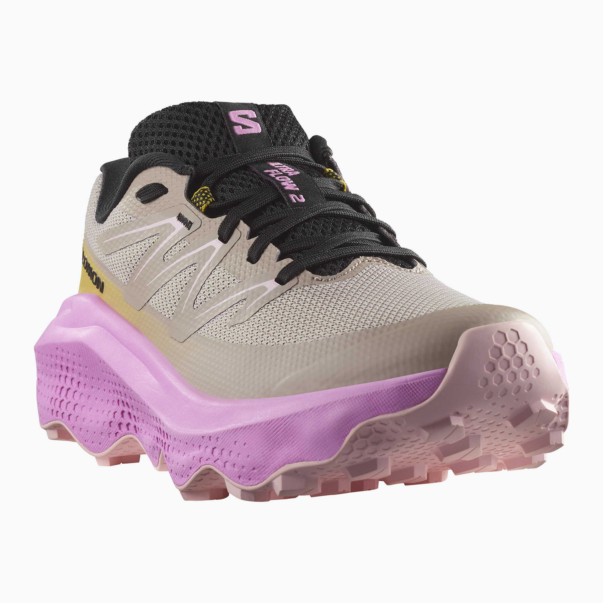 Buty do biegania damskie Salomon Ultra Flow 2 etherea/cyclamen/black 