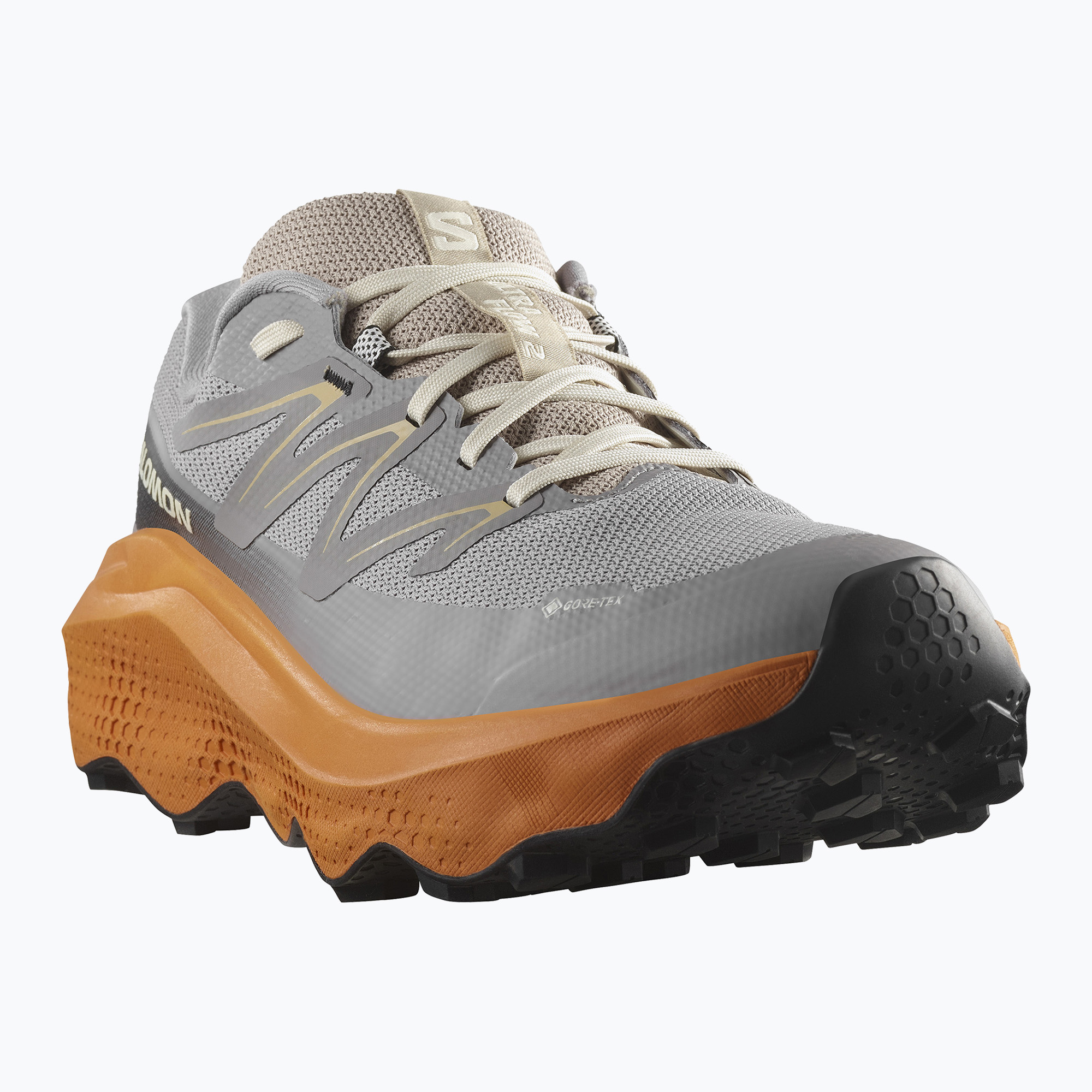Buty do biegania męskie Salomon Ultra Flow 2 GTX gull/turmeric/white pepper 