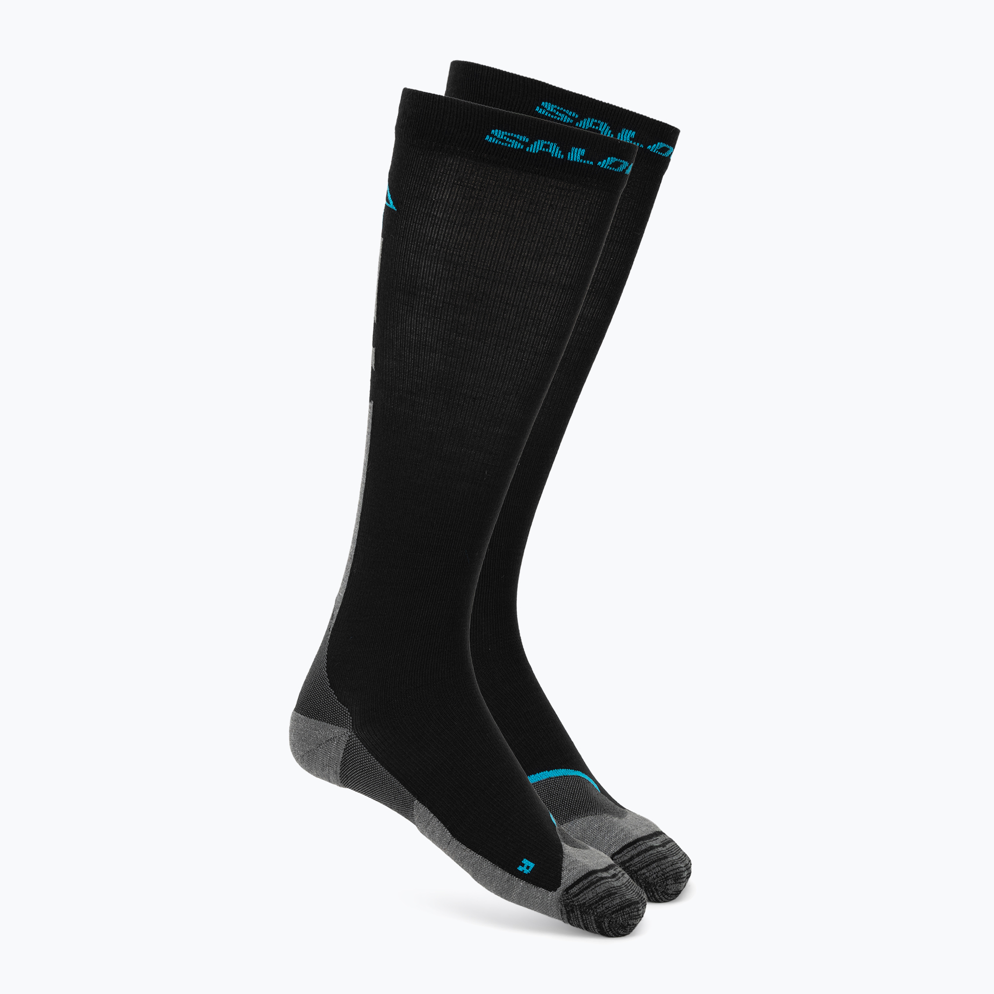 Скиорски чорапи Salomon MTN black/blue danube