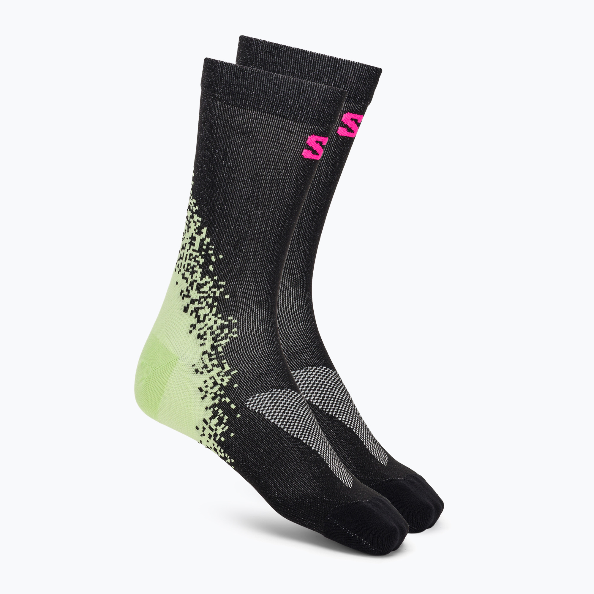 Чорапи Salomon Gravel Crew pink glo/butterfly