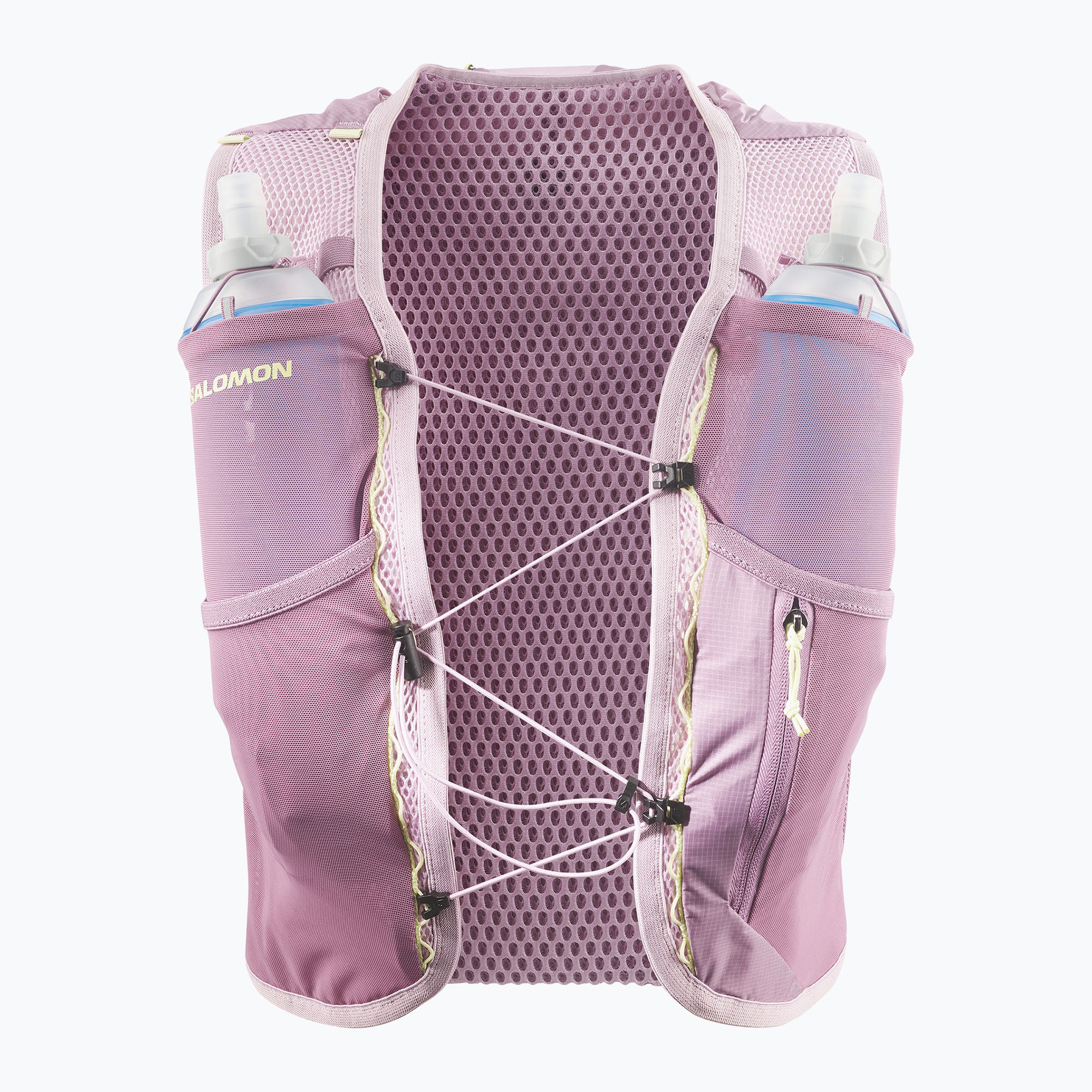 Дамска жилетка за бягане Salomon Active Skin 4 Set dusky orchid/daw