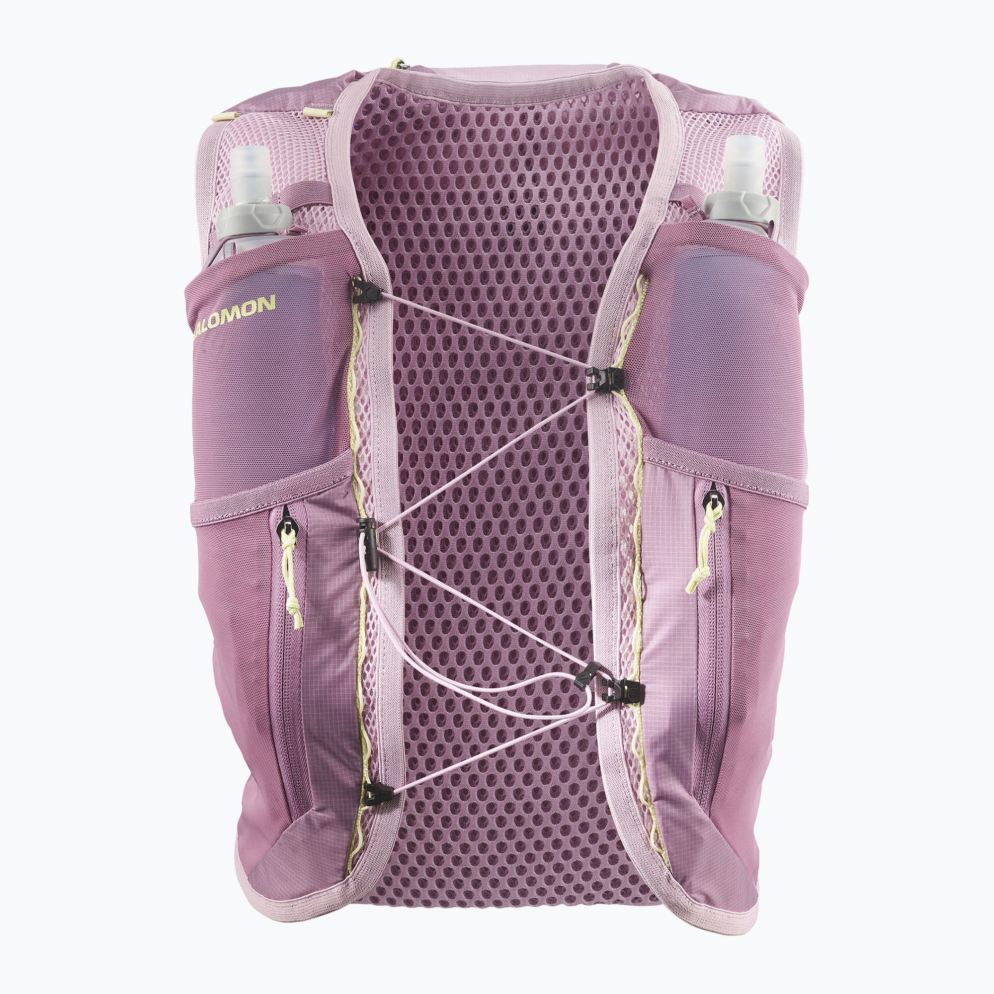 Kamizelka do biegania damska Salomon Active Skin 12 Set dawn pink/dusky 