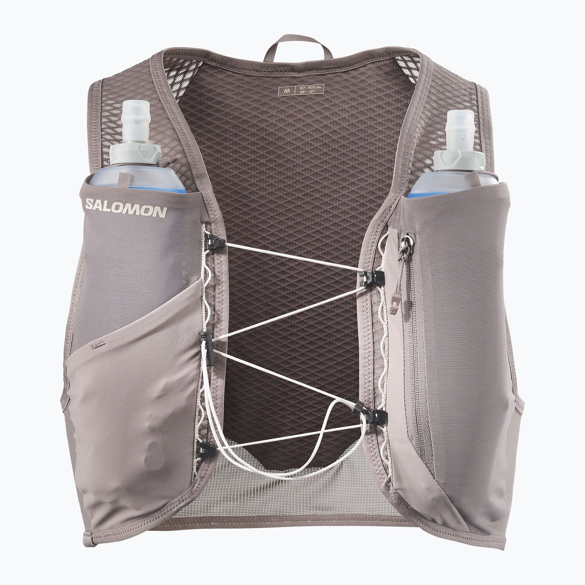 Vestă de alergare Salomon GRVL Skin 4 Set iron/silver cloud