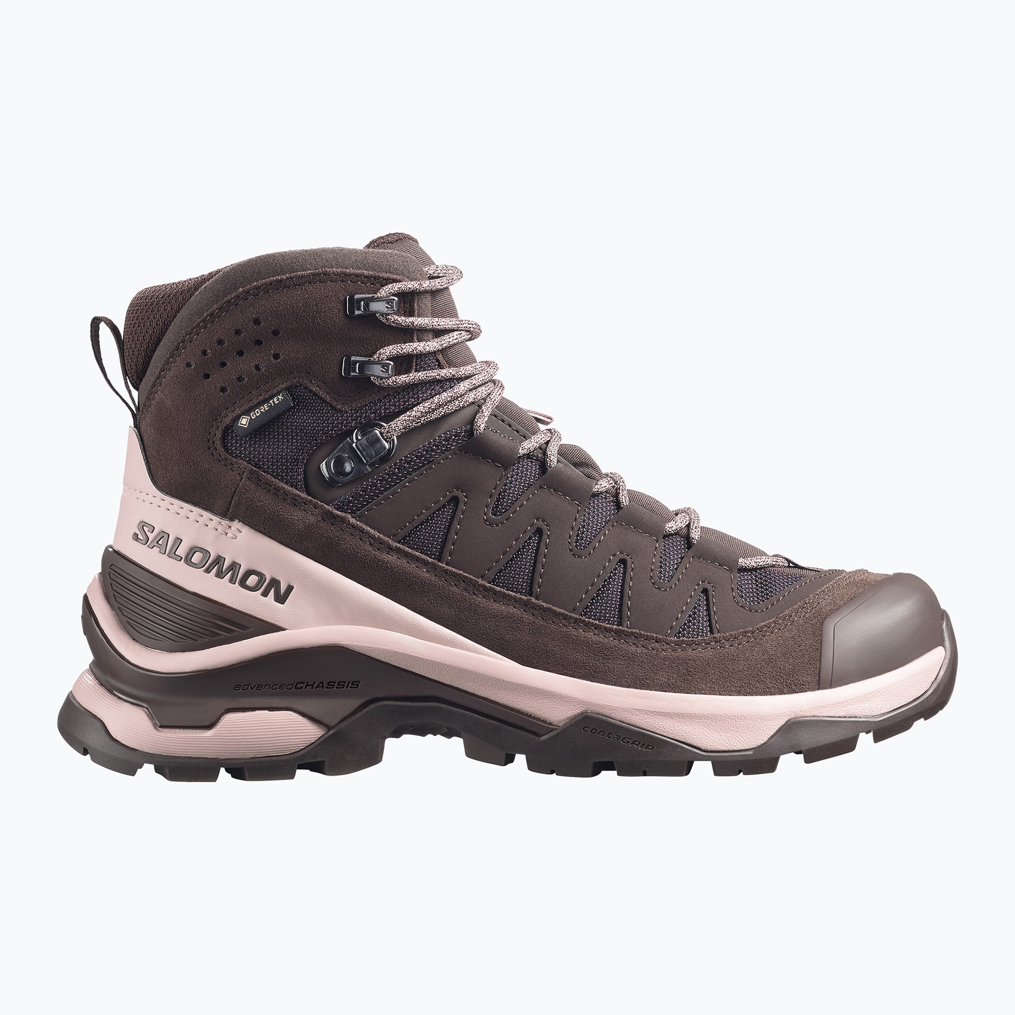Дамски туристически обувки Salomon Quest Echo GTX blkcof/shadow/blac