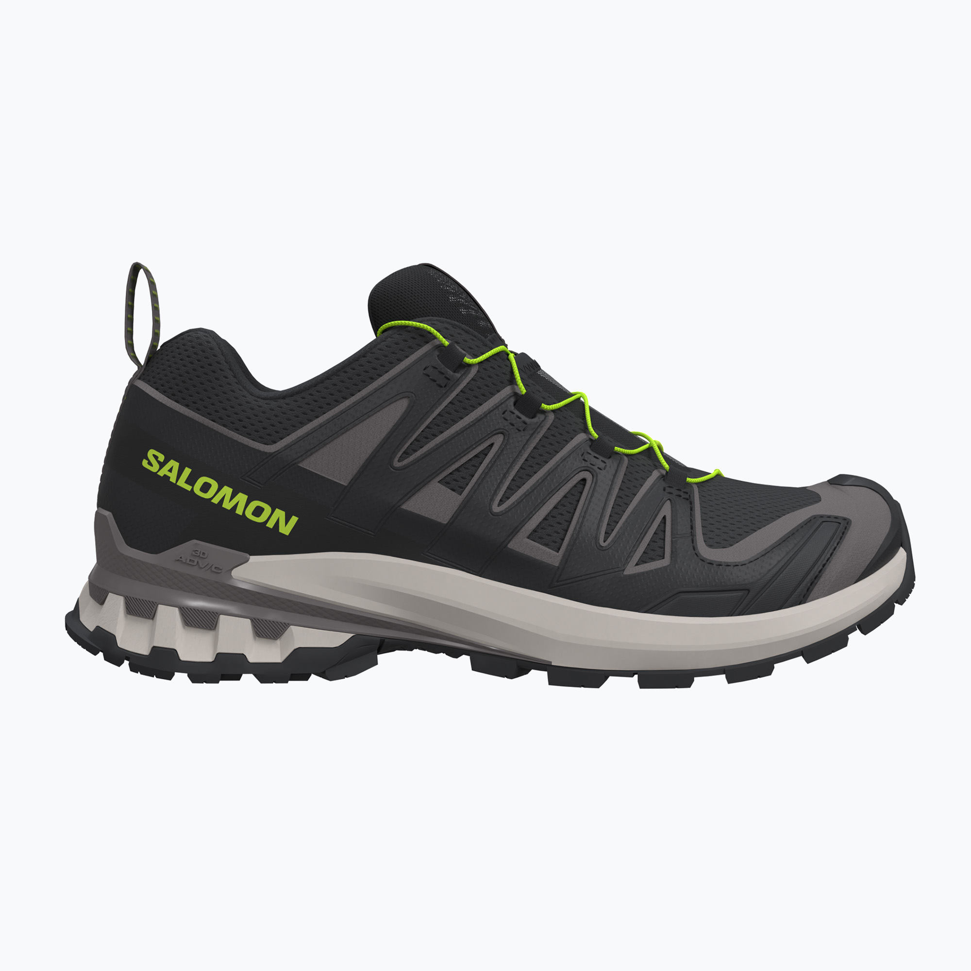 Buty do bieganie męskie Salomon XA Pro 3D V9 black/dark gull gray/acid lime 