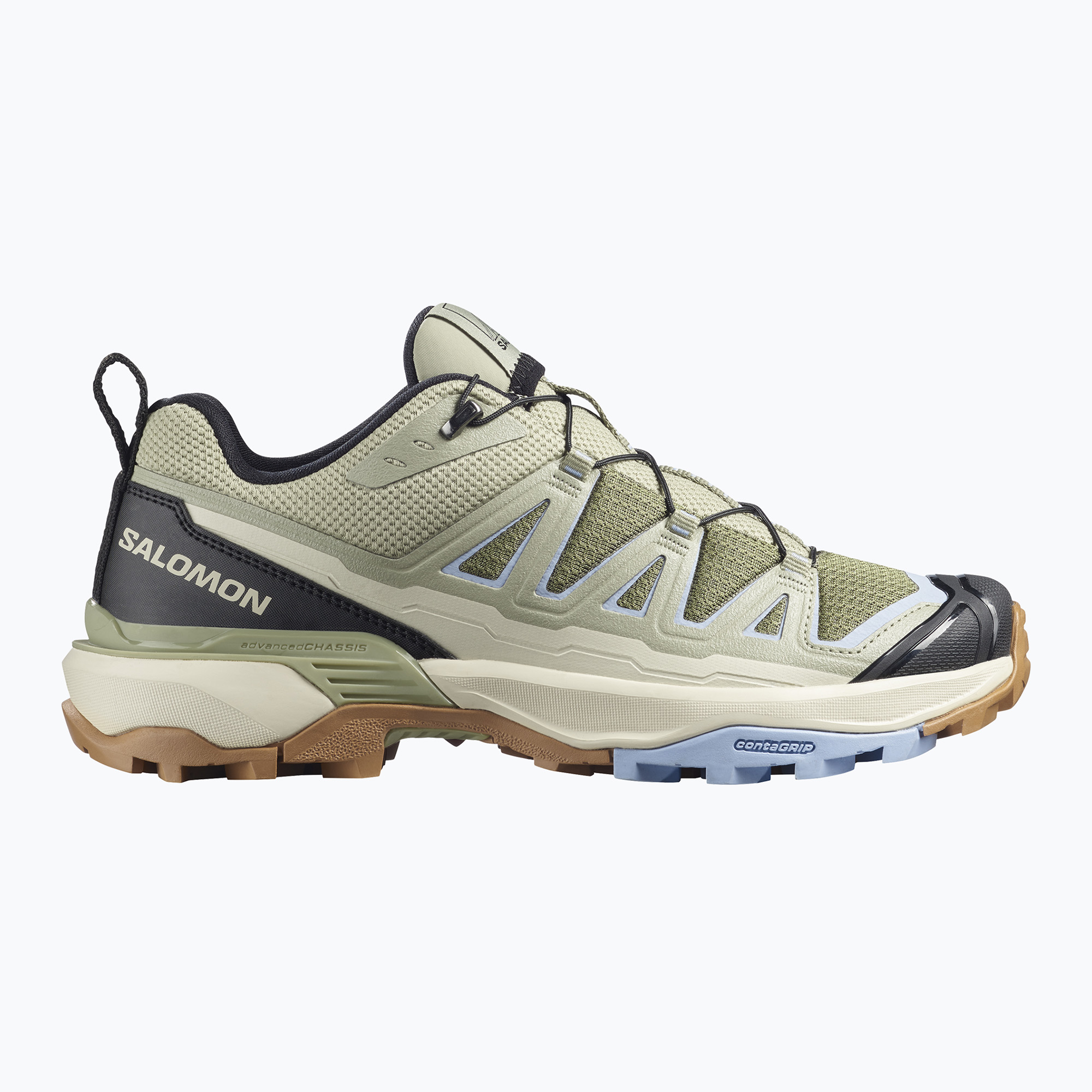 Дамски туристически обувки Salomon X Ultra 360 Edge deep lichen green/tea
