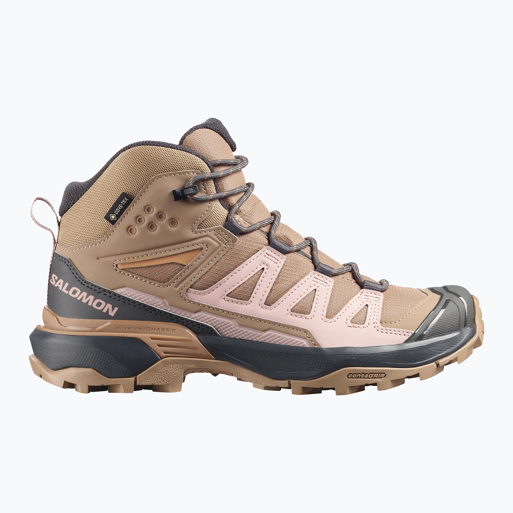Дамски туристически обувки Salomon X Ultra 360 MID GTX burro/shadow