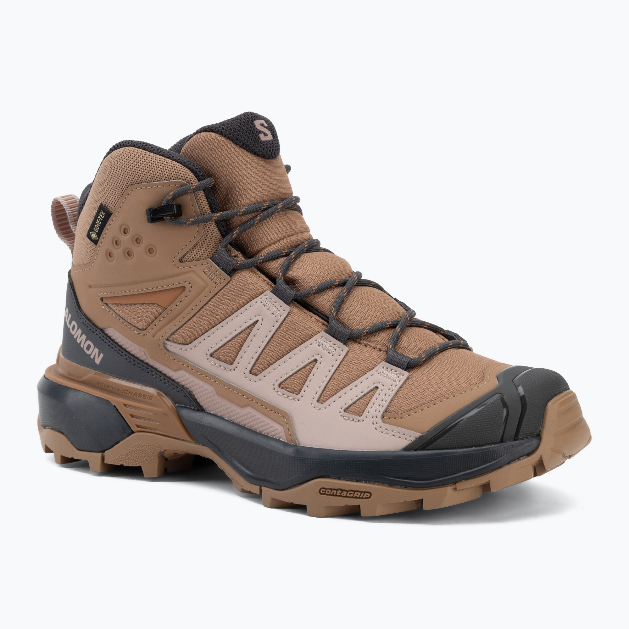 Дамски обувки за трекинг Salomon X Ultra 360 MID GTX burro/shadow
