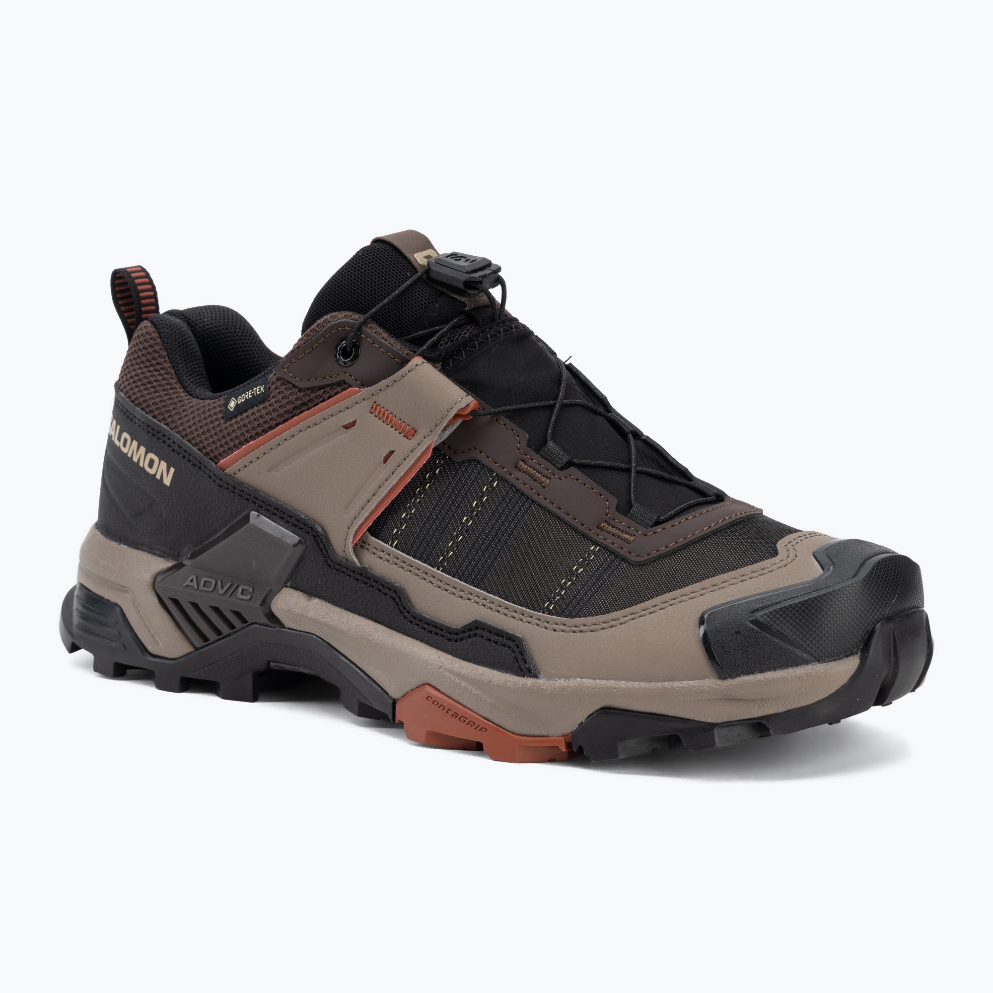 Мъжки обувки за трекинг Salomon X ULTRA 5 GTX black coffee/walnut/arabian