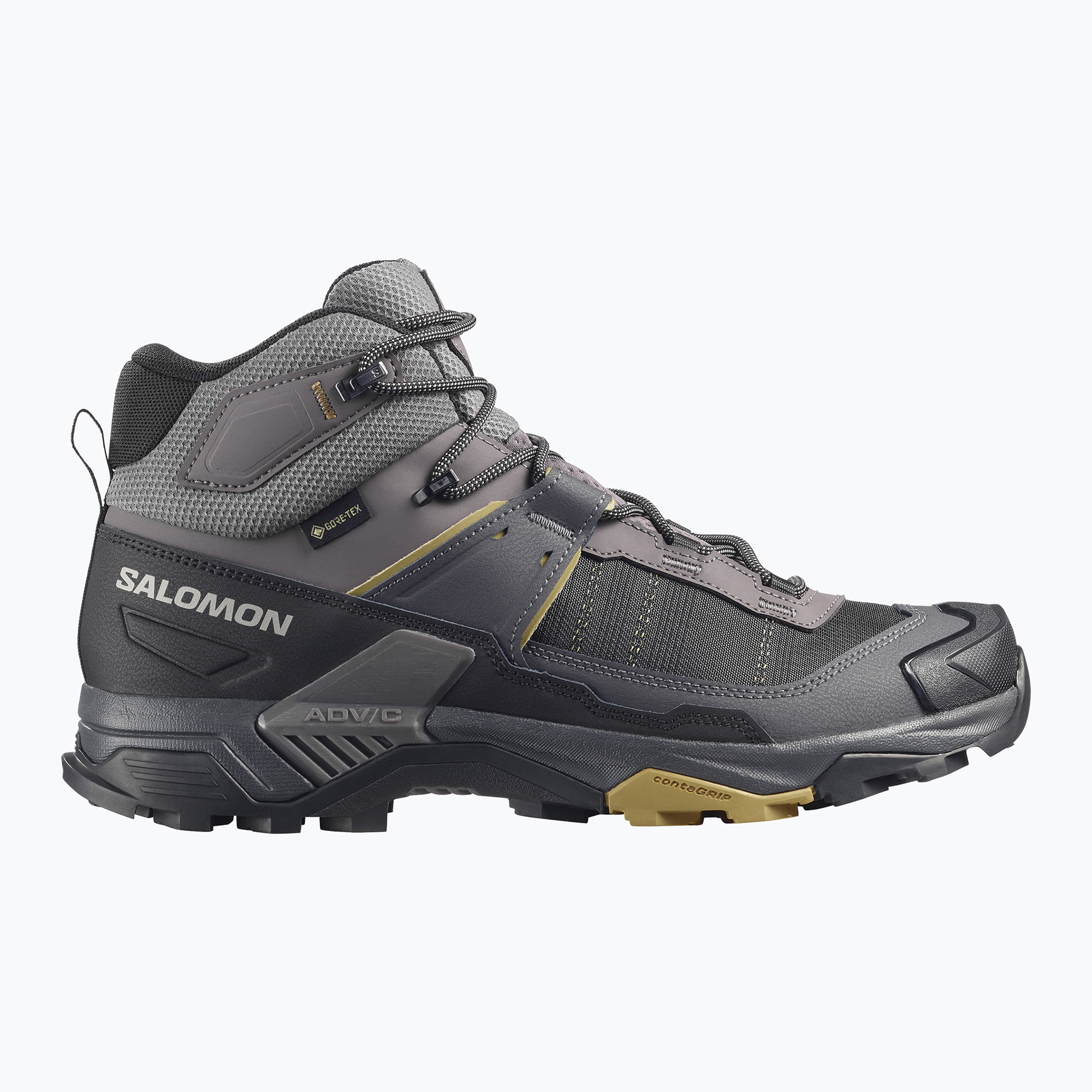 Мъжки туристически обувки Salomon X Ultra 5 MID GTX dark gull gray/asphalt