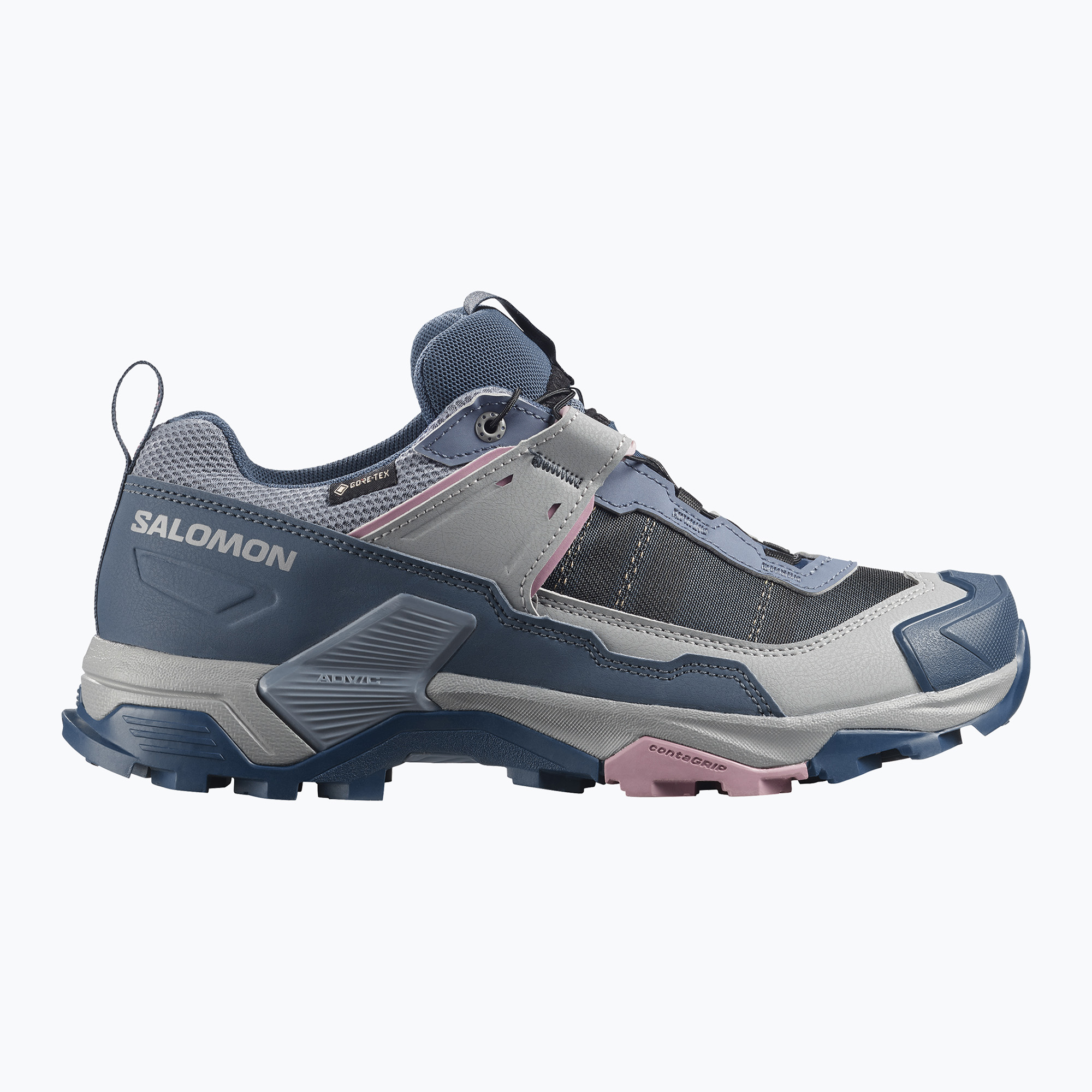 Дамски туристически обувки Salomon X ULTRA 5 GTX spellbound/monument/dusky