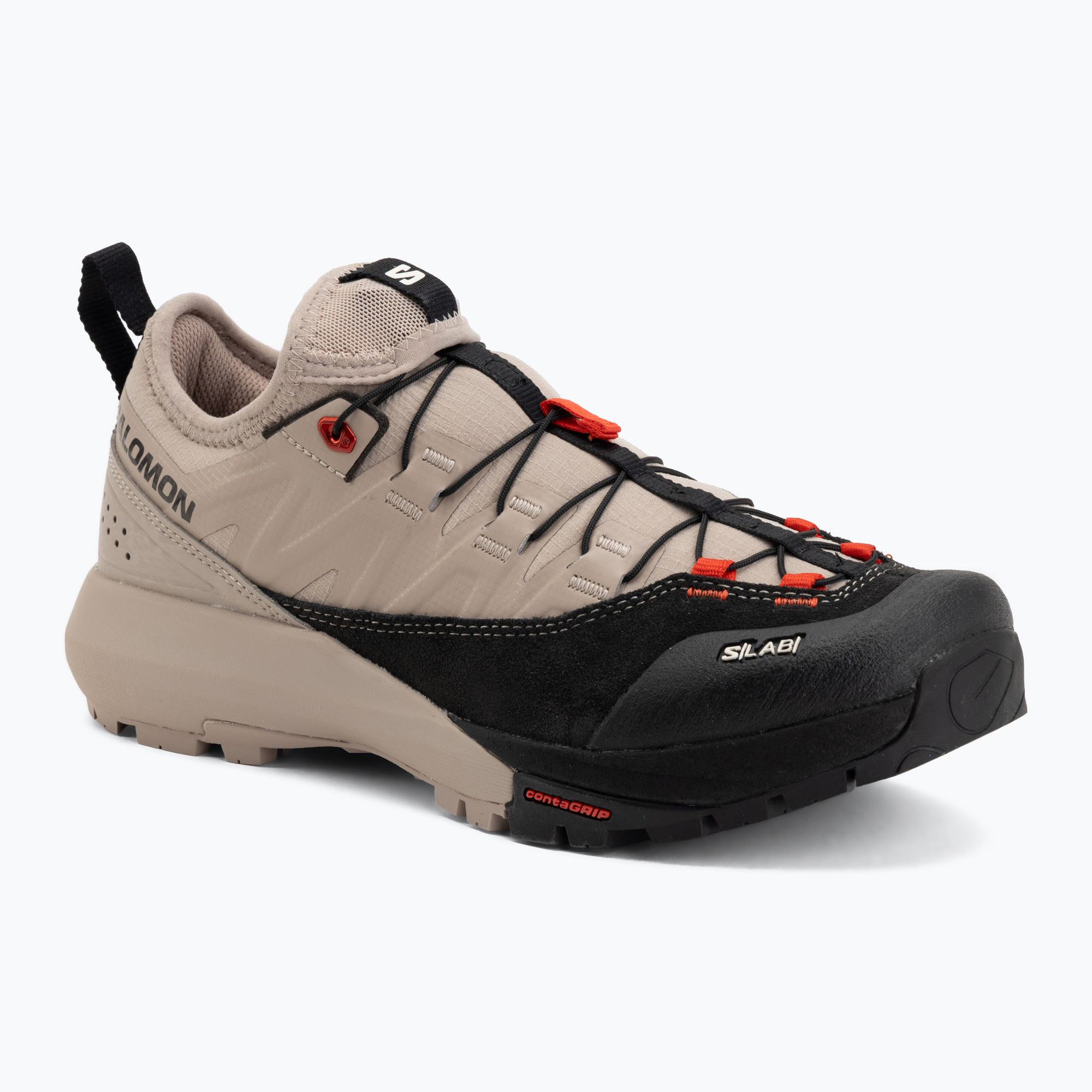 Încălțăminte de trekking pentru bărbați Salomon S/LAB Alpinway goat/black