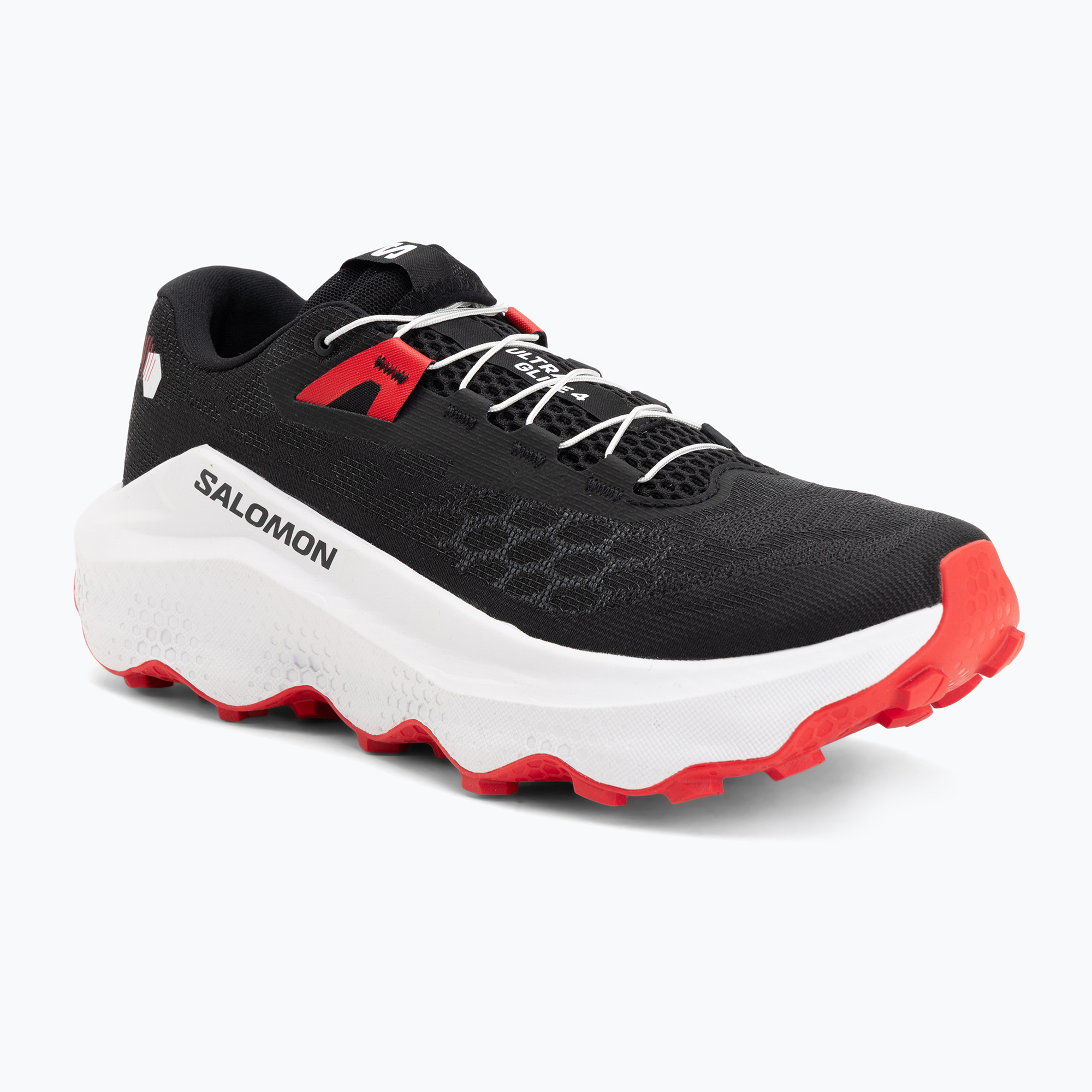Buty do biegania męskie Salomon Ultra Glide 4 black/white/fiery red 