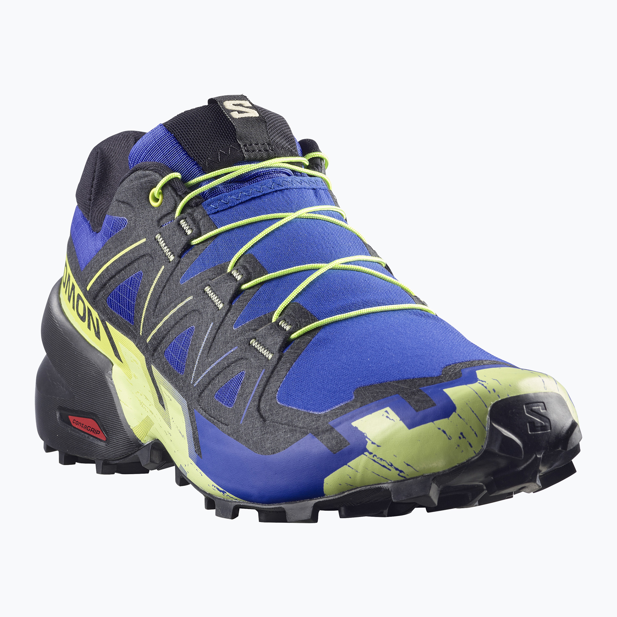 Buty do biegania męskie Salomon Speedcross 6 bluing/black/acid lime 