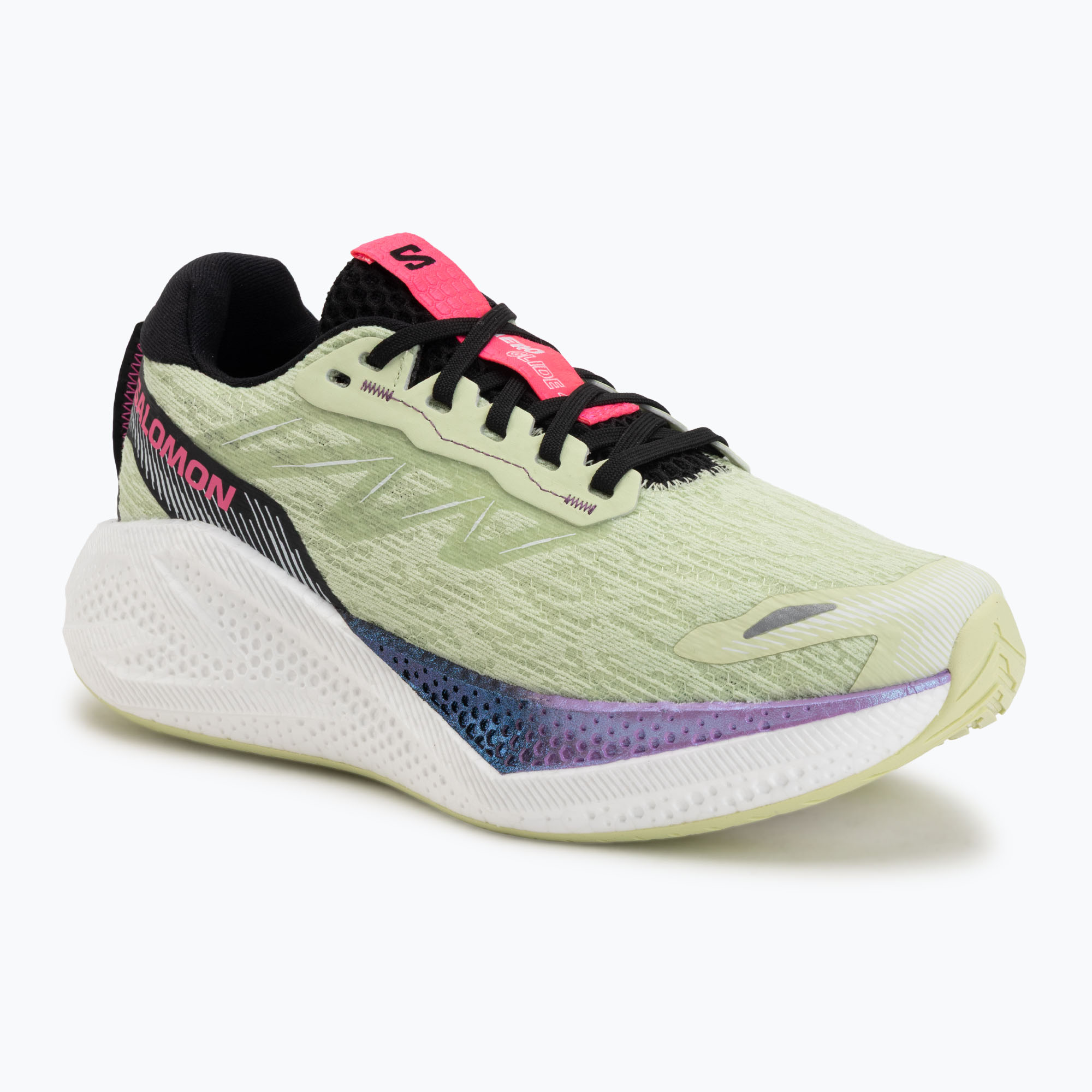 Buty do biegania damskie Salomon Aero Glide 4 butterfly/white/black 