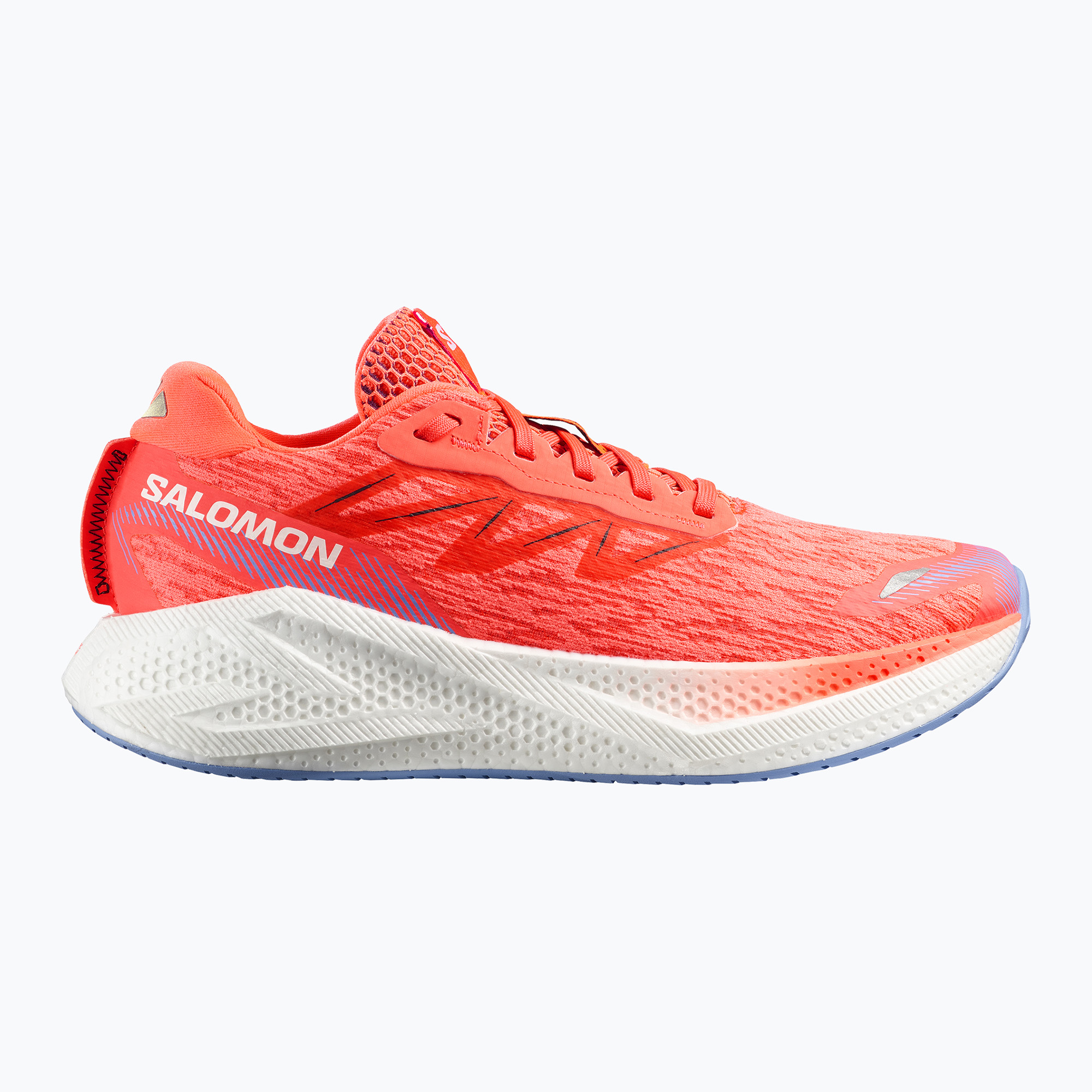 Buty do biegania męskie Salomon Aero Glide 4 neon flame/white/persia 