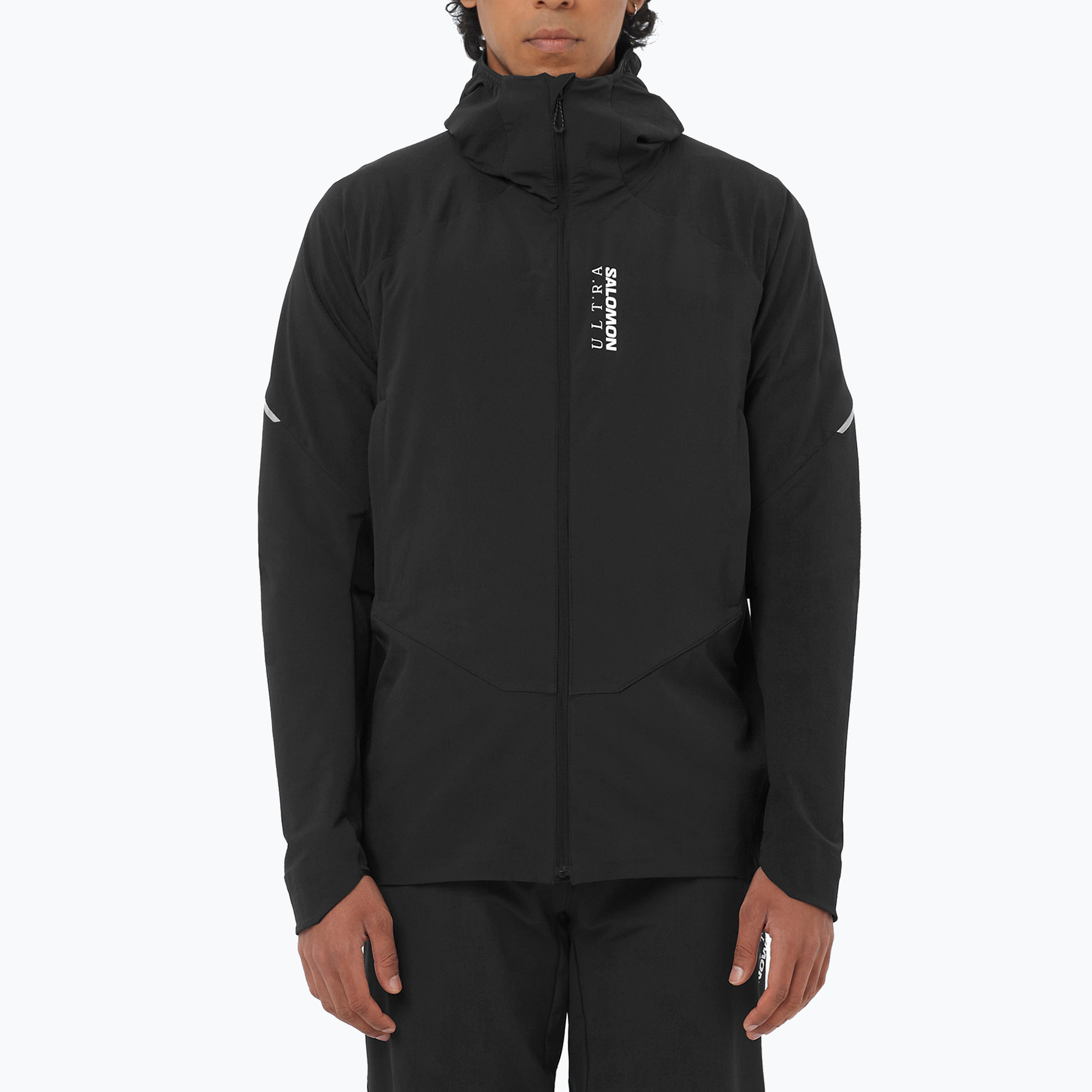 Мъжко яке за бягане Salomon Ultra Softshell Jacket deep black