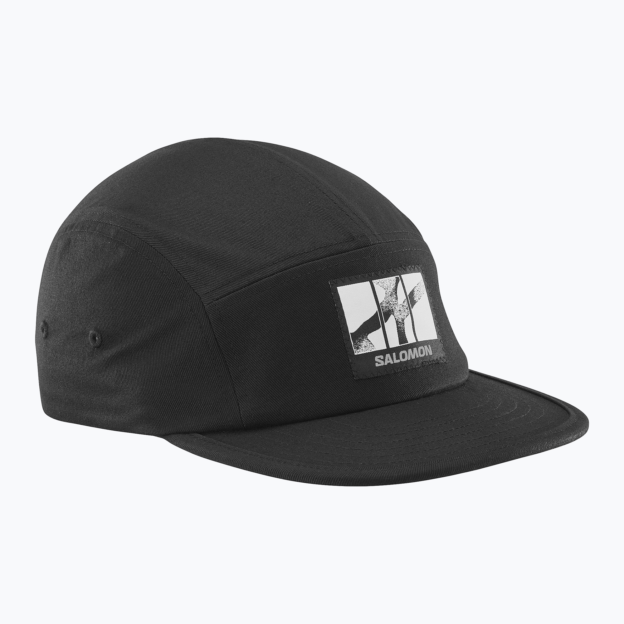 Шапка с козирка Salomon Wild Rays 5 Panel deep black