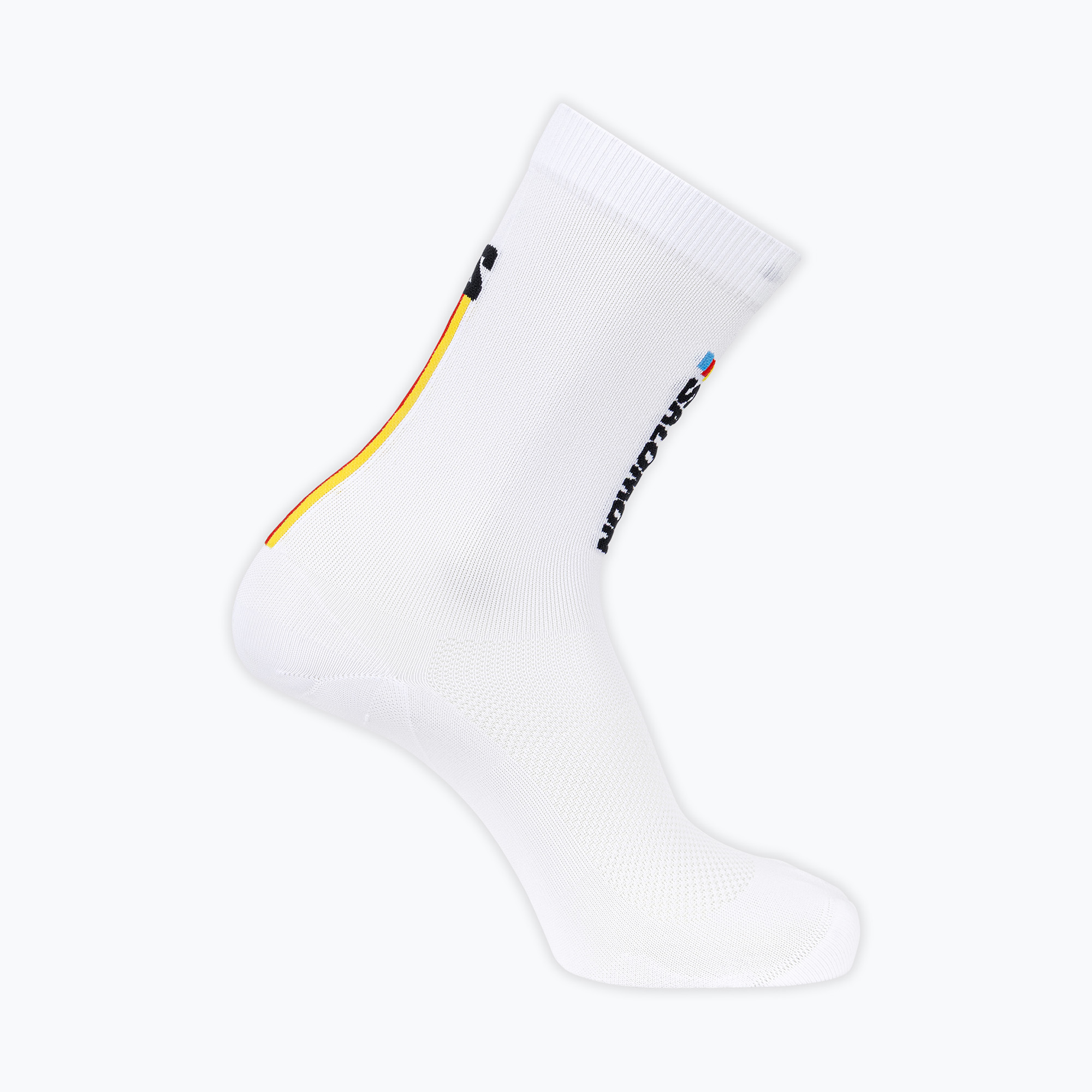 Șosete Salomon Pulse Race Flag Crew white