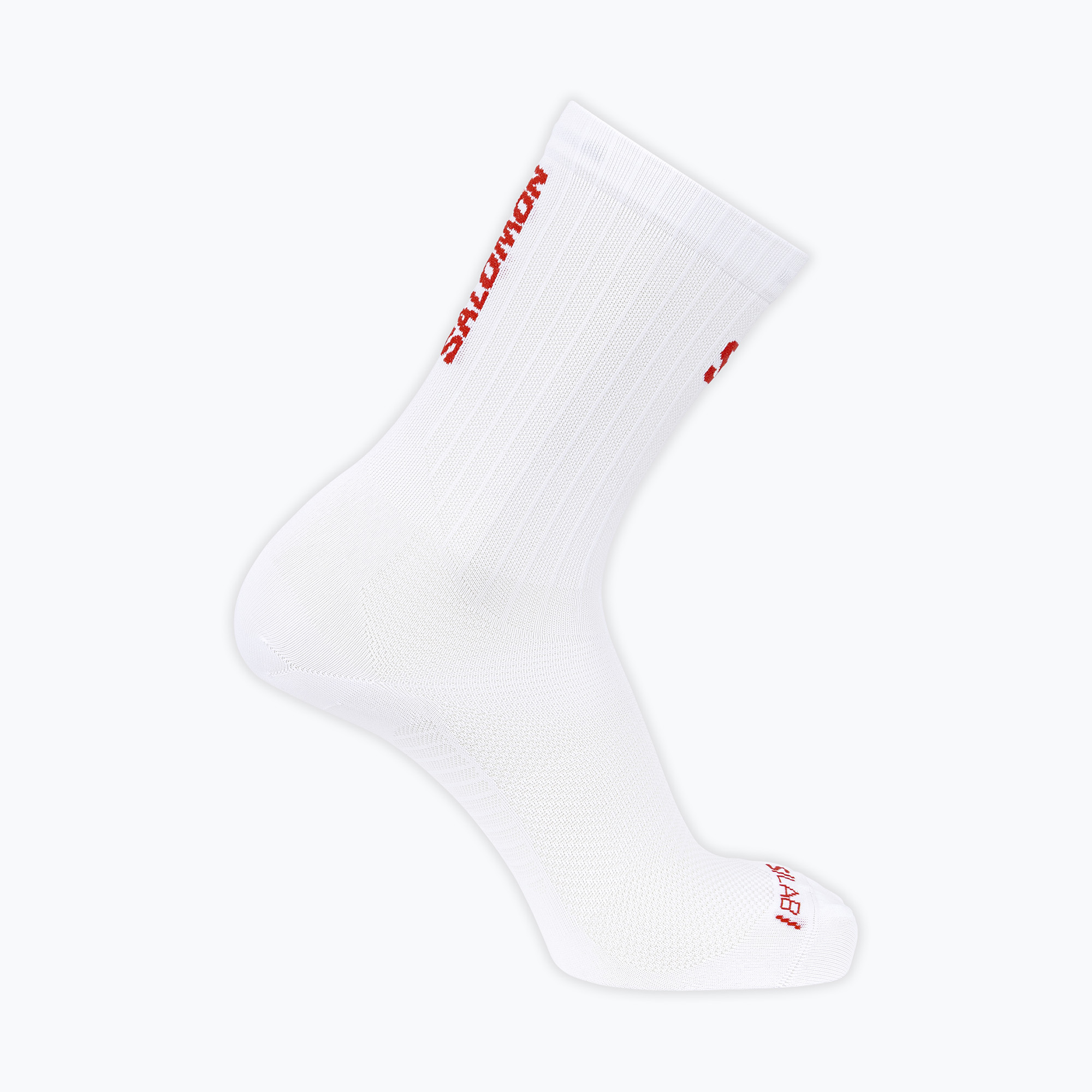 Skarpety Salomon S/Lab Phantasm Crew 3 white/fiery red