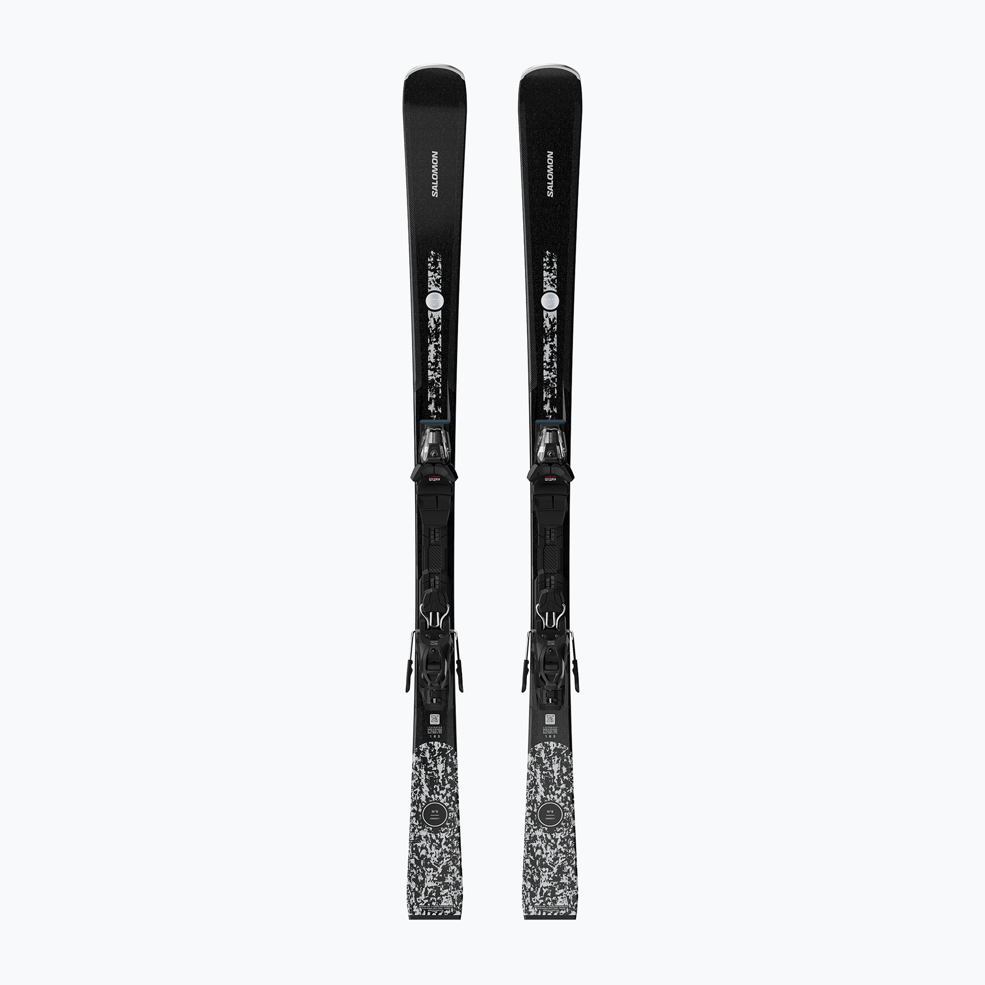 Дамски ски за спускане със ски автомати Salomon S/Max N°8 Black   M10 GW black/glitter