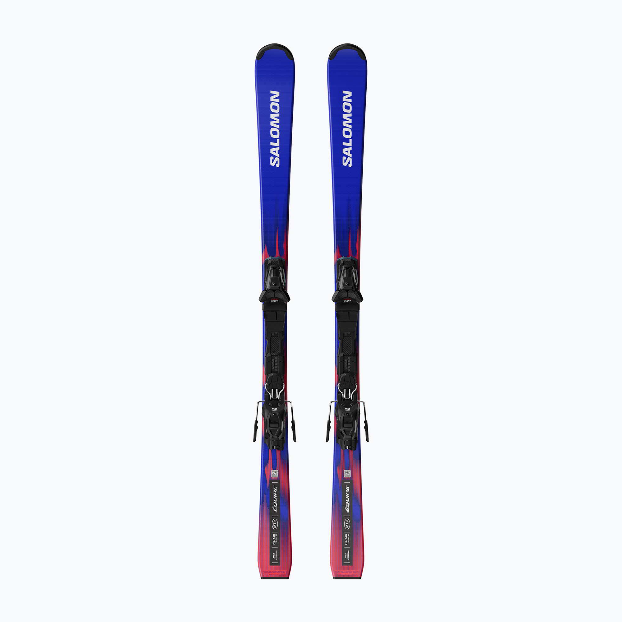 Schiuri de coborâre pentru copii   legături Salomon Equipe MT JR   M10 GW race blue/equipe red