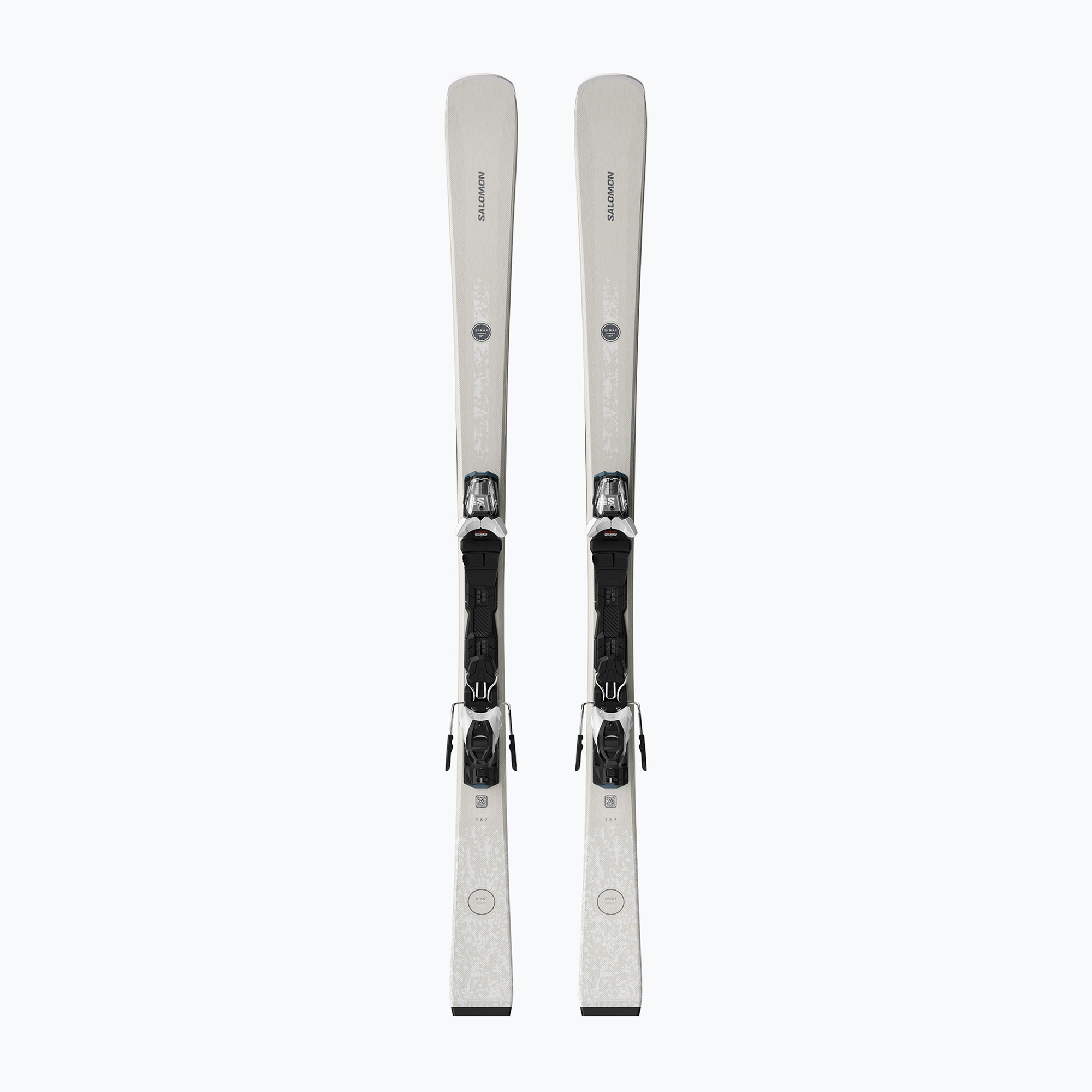 Дамски ски за спускане със ски автомати Salomon S/Max N°6 XT   M10 GW birch/glitter
